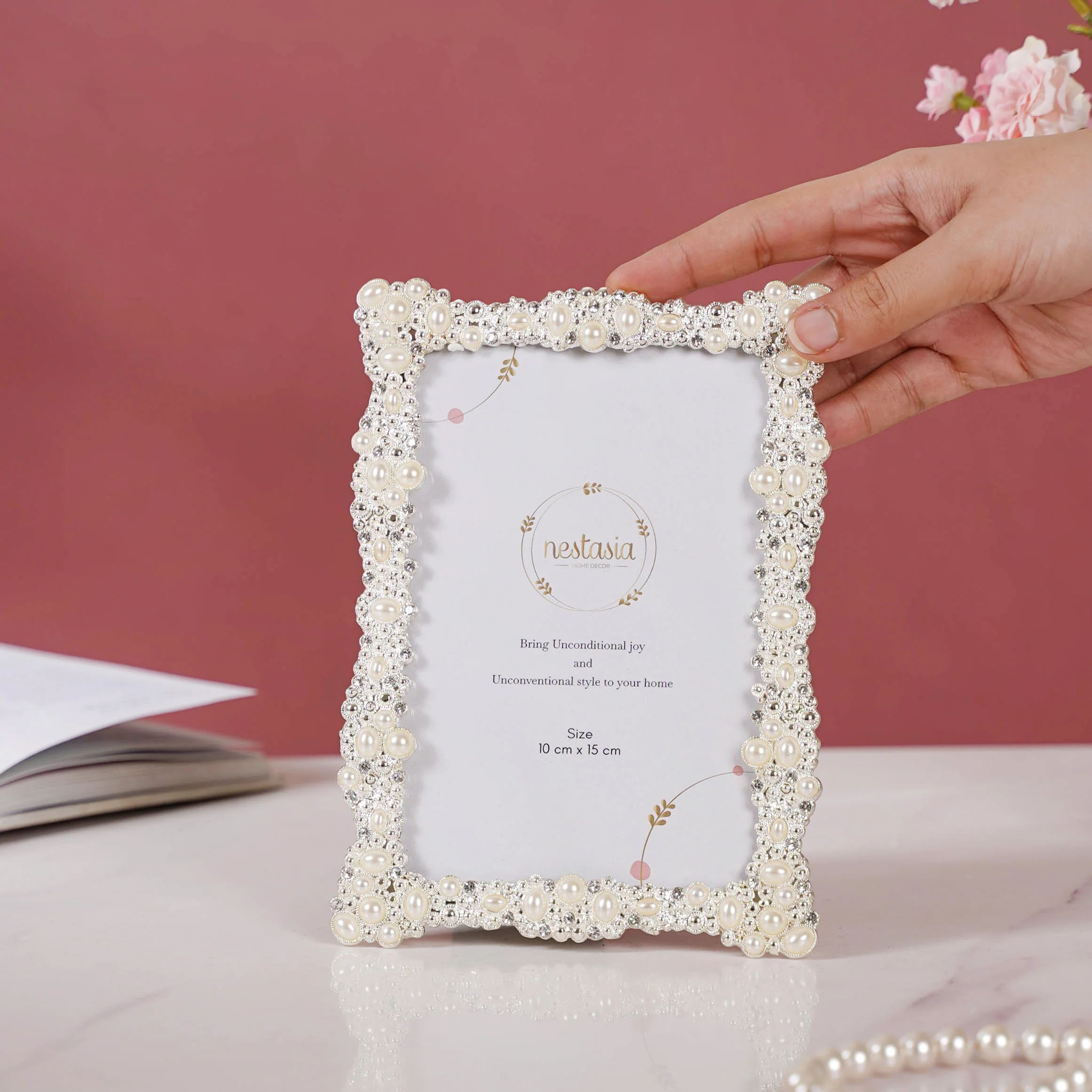 La Memoire Silver Photo Frame Small - Image 3
