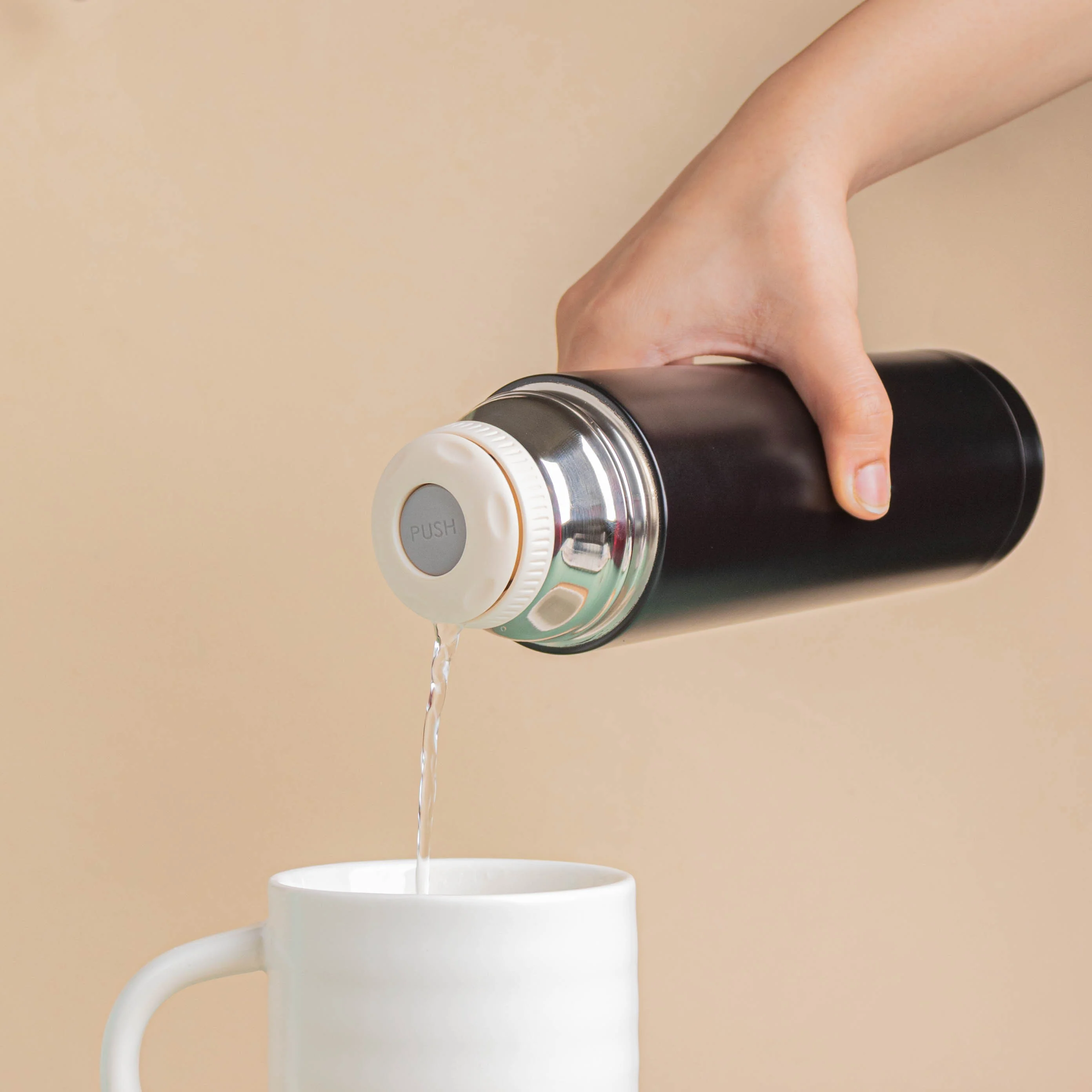 Large Vacuum Steel Flask - Image 7