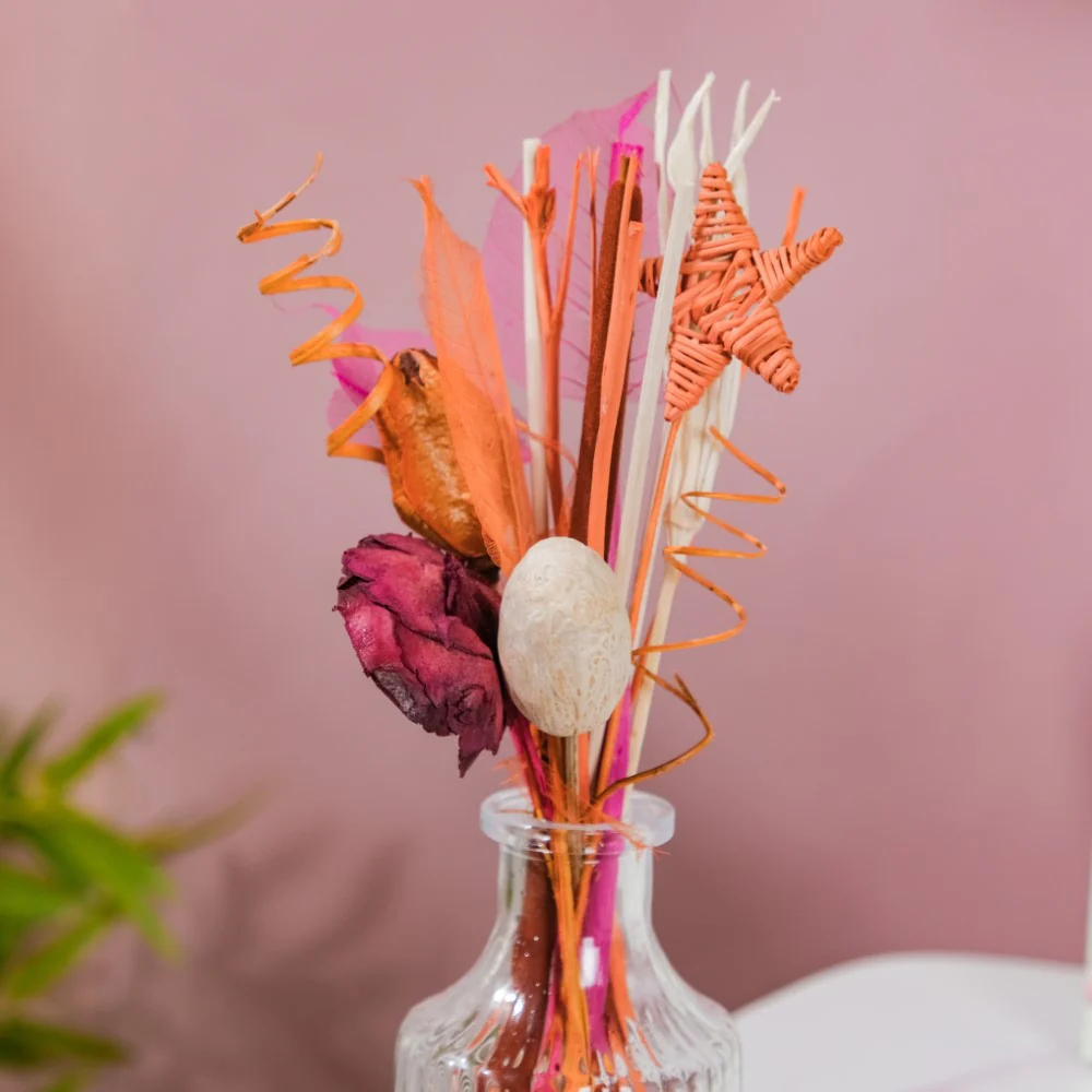 Lavender Aroma Dried Flower Bouquet Diffuser Gift Set Of 3 - Image 5