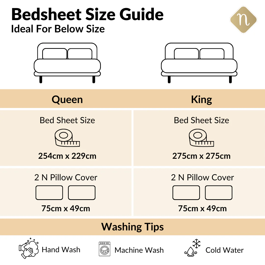 Lavender Vine Queen Size Pure Cotton Bedding Set 254x229cm - Image 5