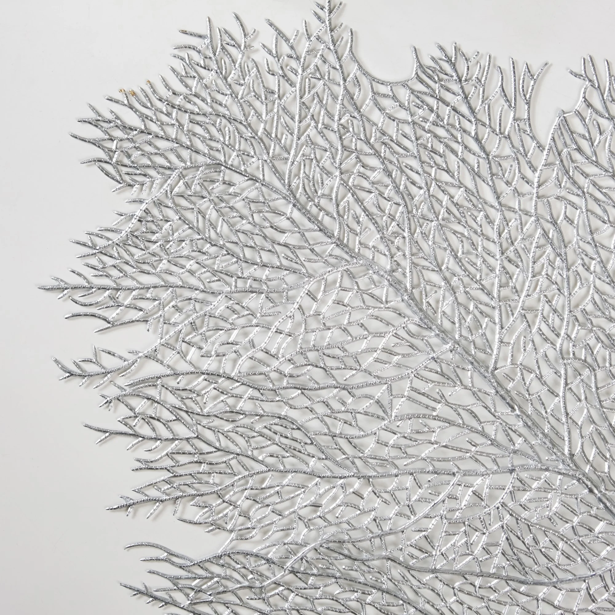 Leaf Shaped Silver Table Mat Set Of 6 - Image 12