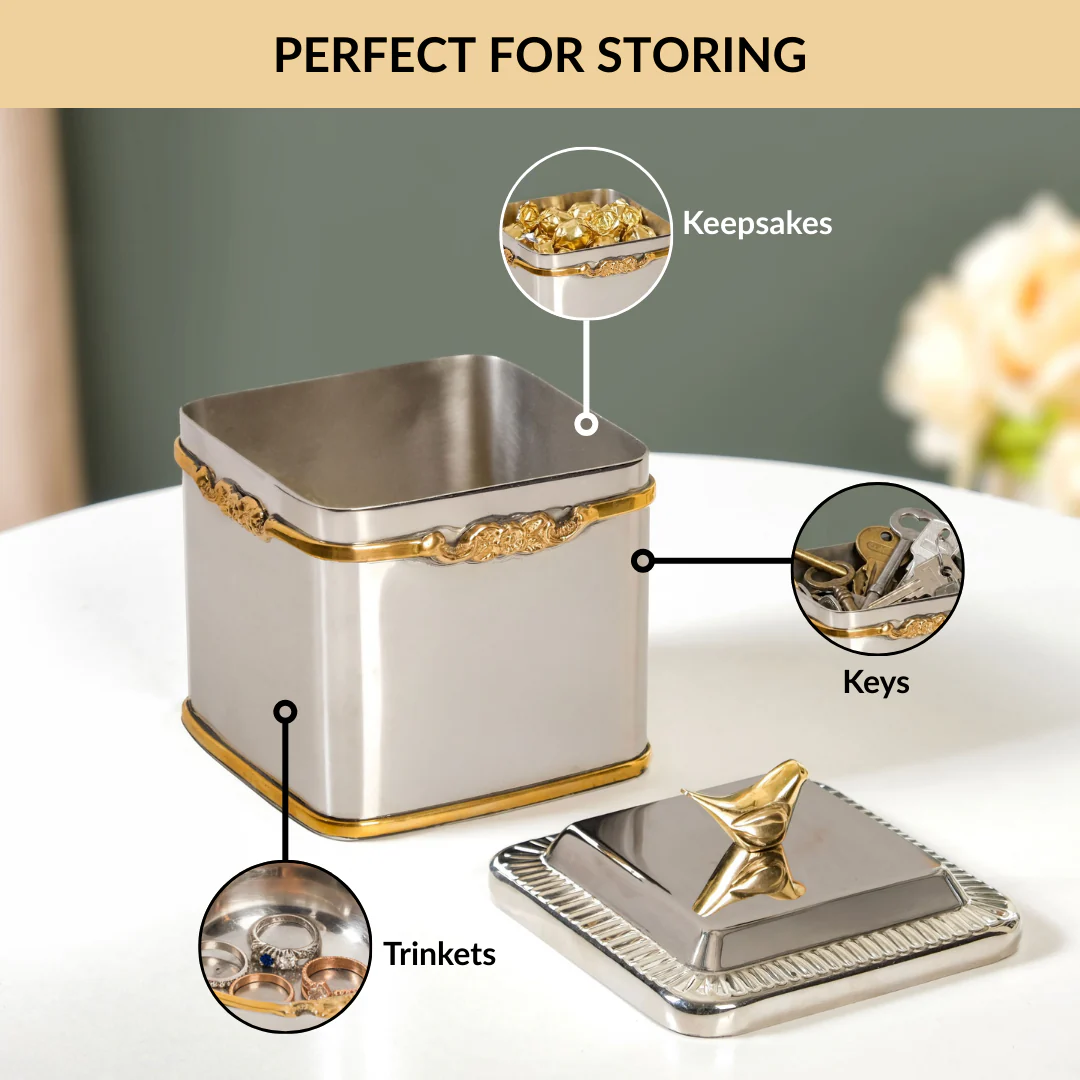 Luxe Bird Decorative Jar - Image 7