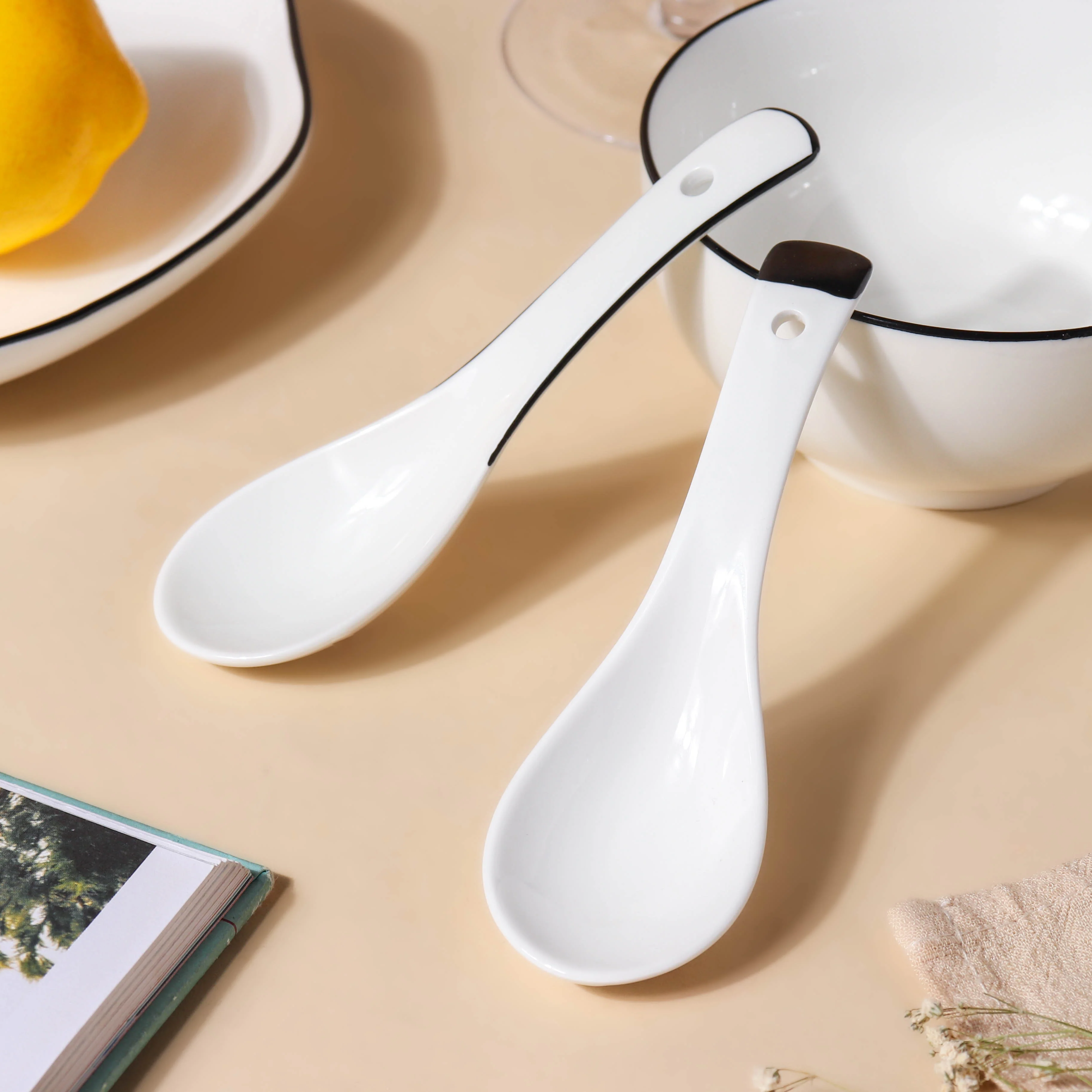 Luxe Monochrome Soup Spoon - Image 7