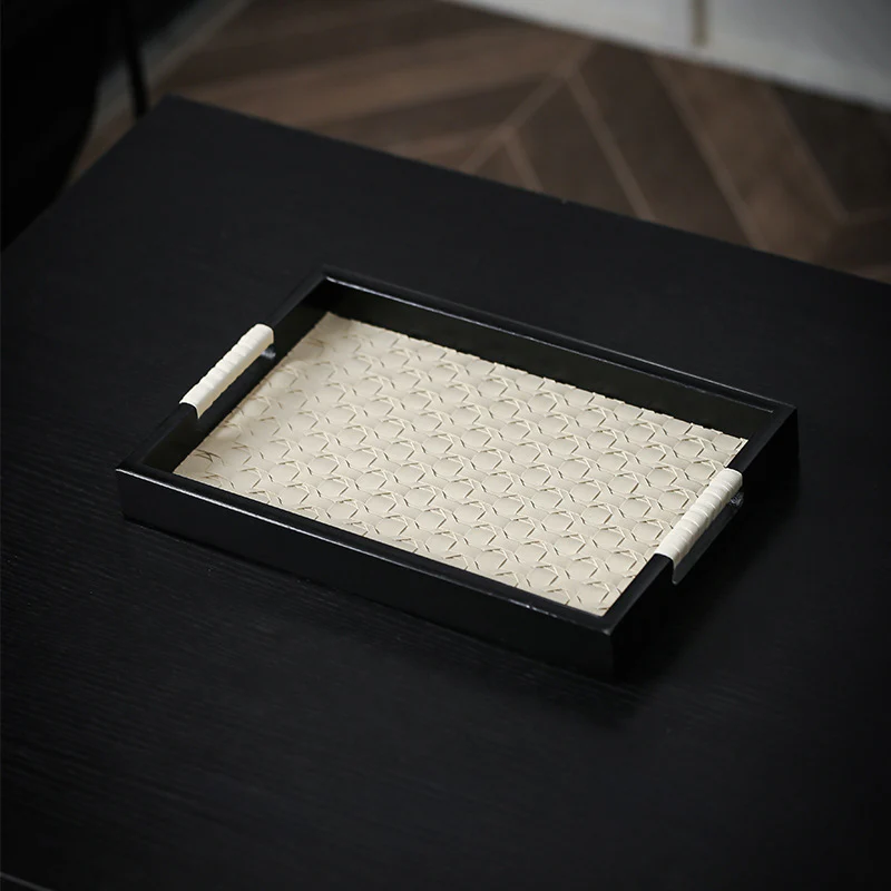 Luxe Table Top Organiser Tray Small Beige - Image 9