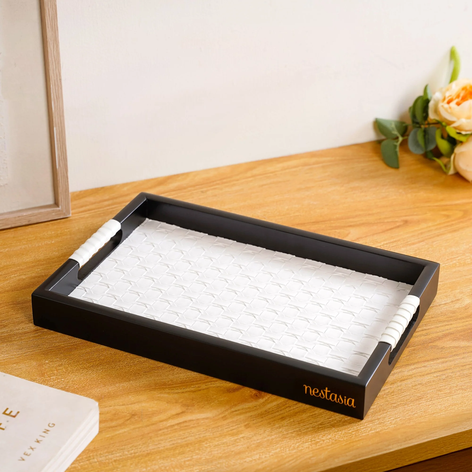 Luxe Table Top Organiser Tray Small White - Image 7