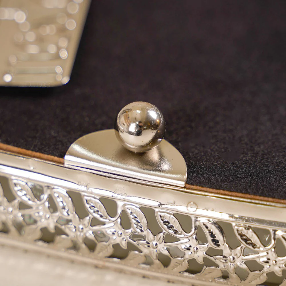 Luxury Mirror Tray Silver Set Of 3 - Image 12