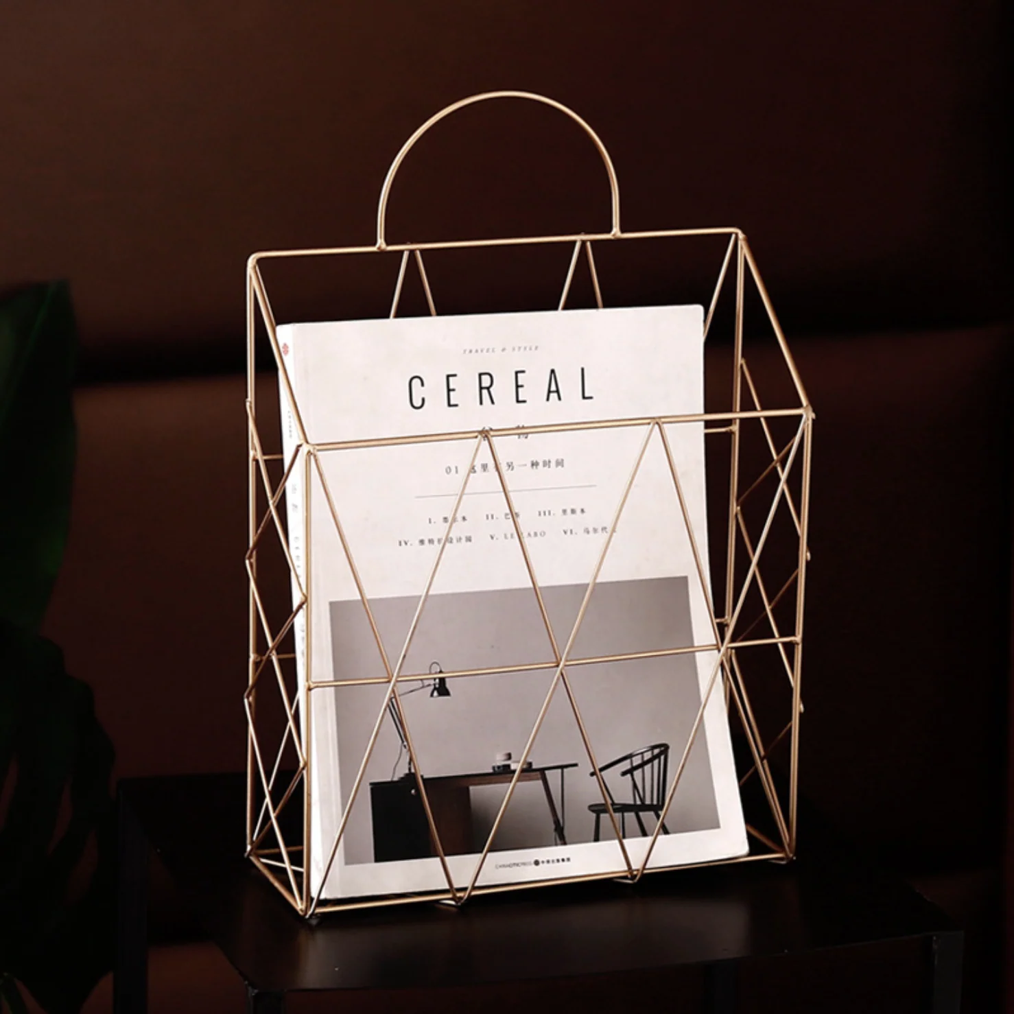 Magazine Holder Gold - Image 4