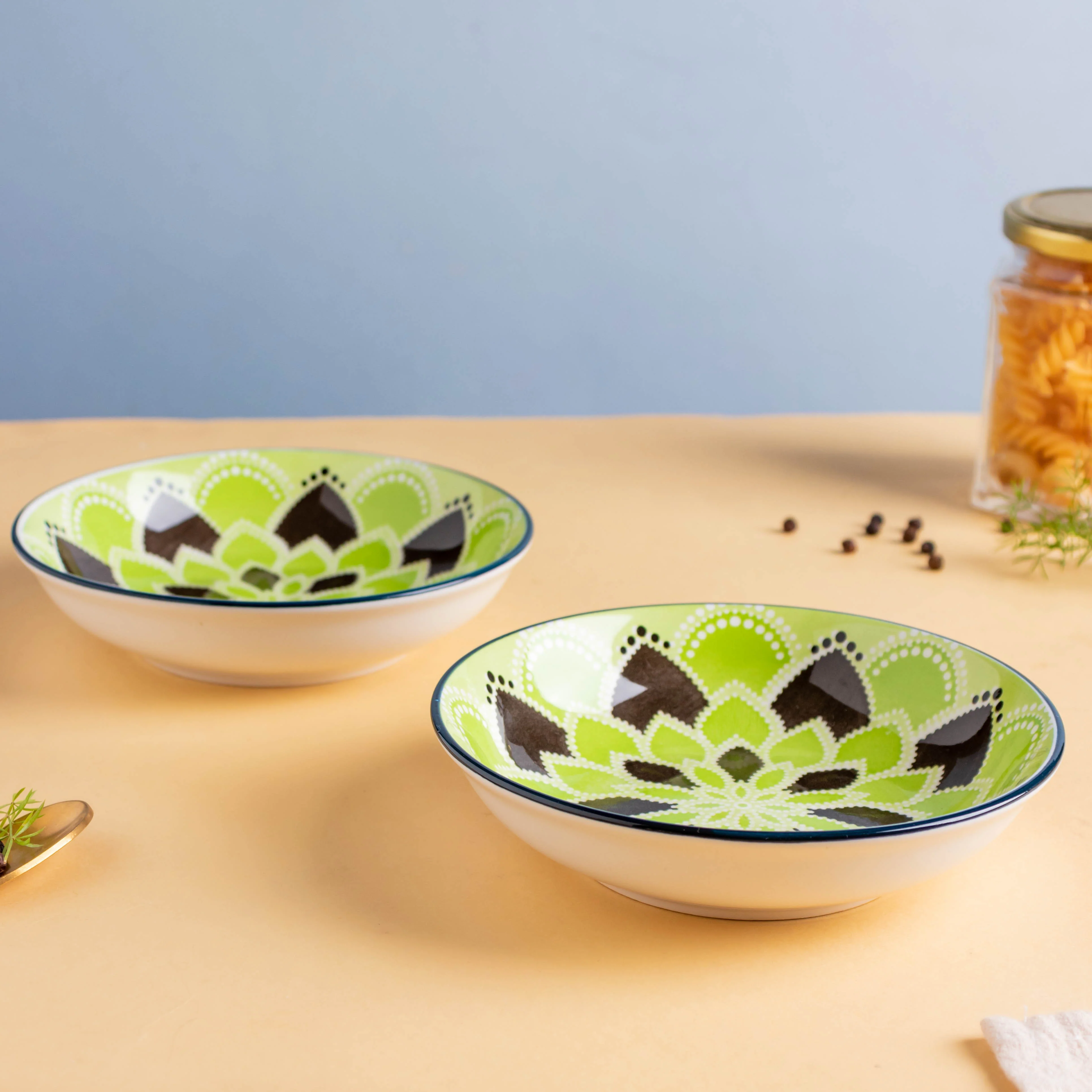 Mandala Dessert Plate Set of 2 - Image 12