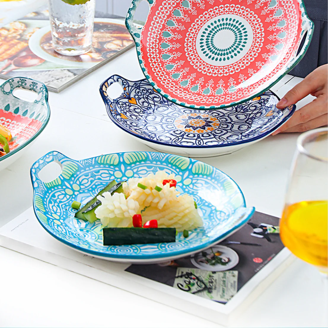 Mandala Round Dish - Image 6