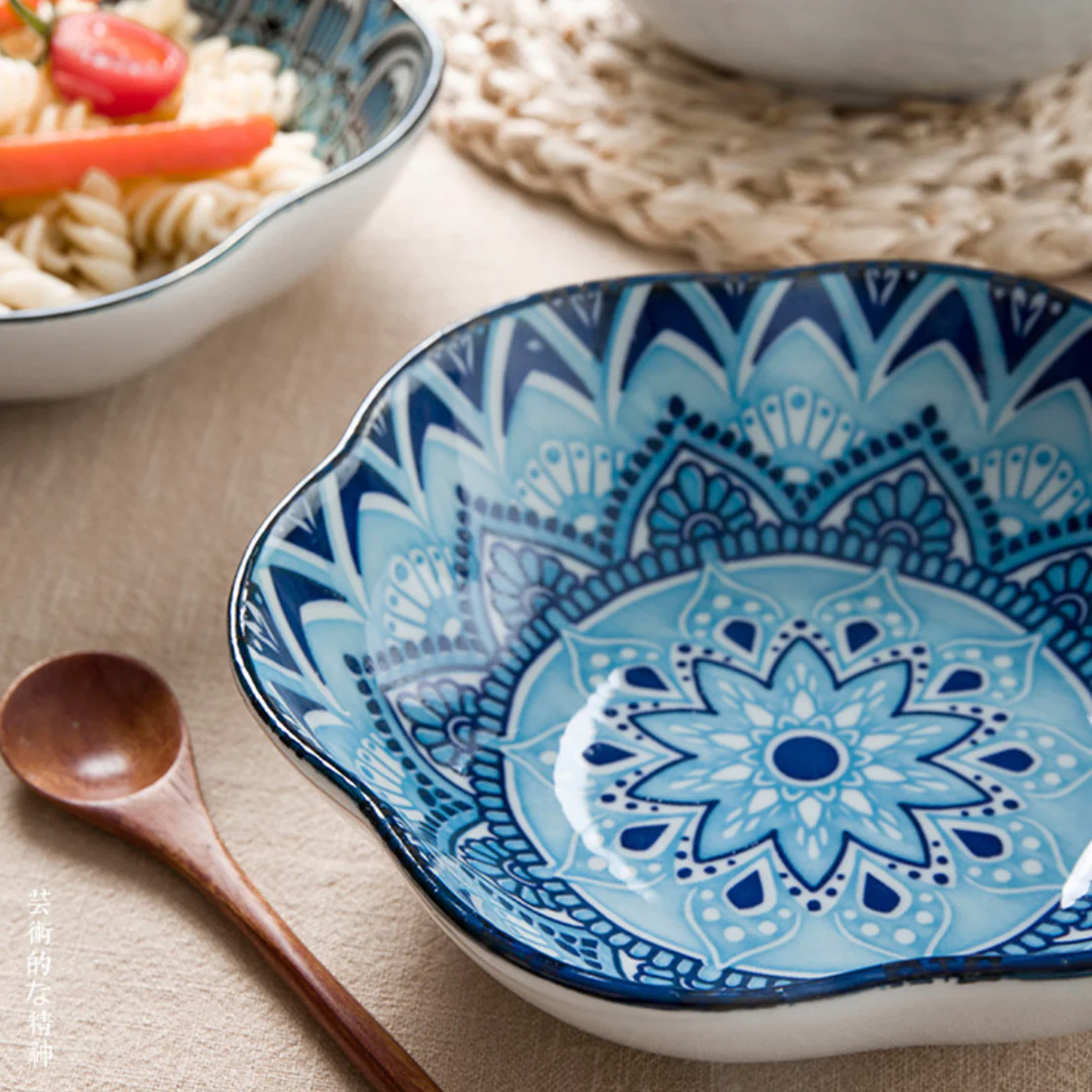 Mandala Serving Bowl Set of 2 - Image 3