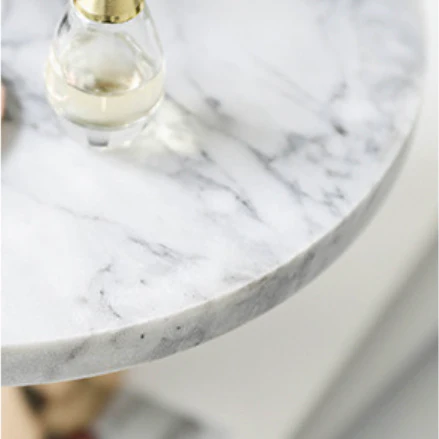 Marble and Metal Cake Stand 8 inch - Image 12