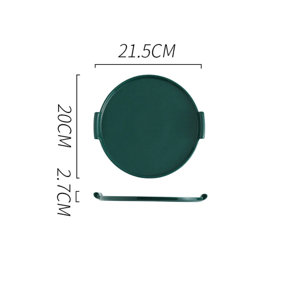 Marble Cake Plate With Cover 8.5 Inch - Image 11