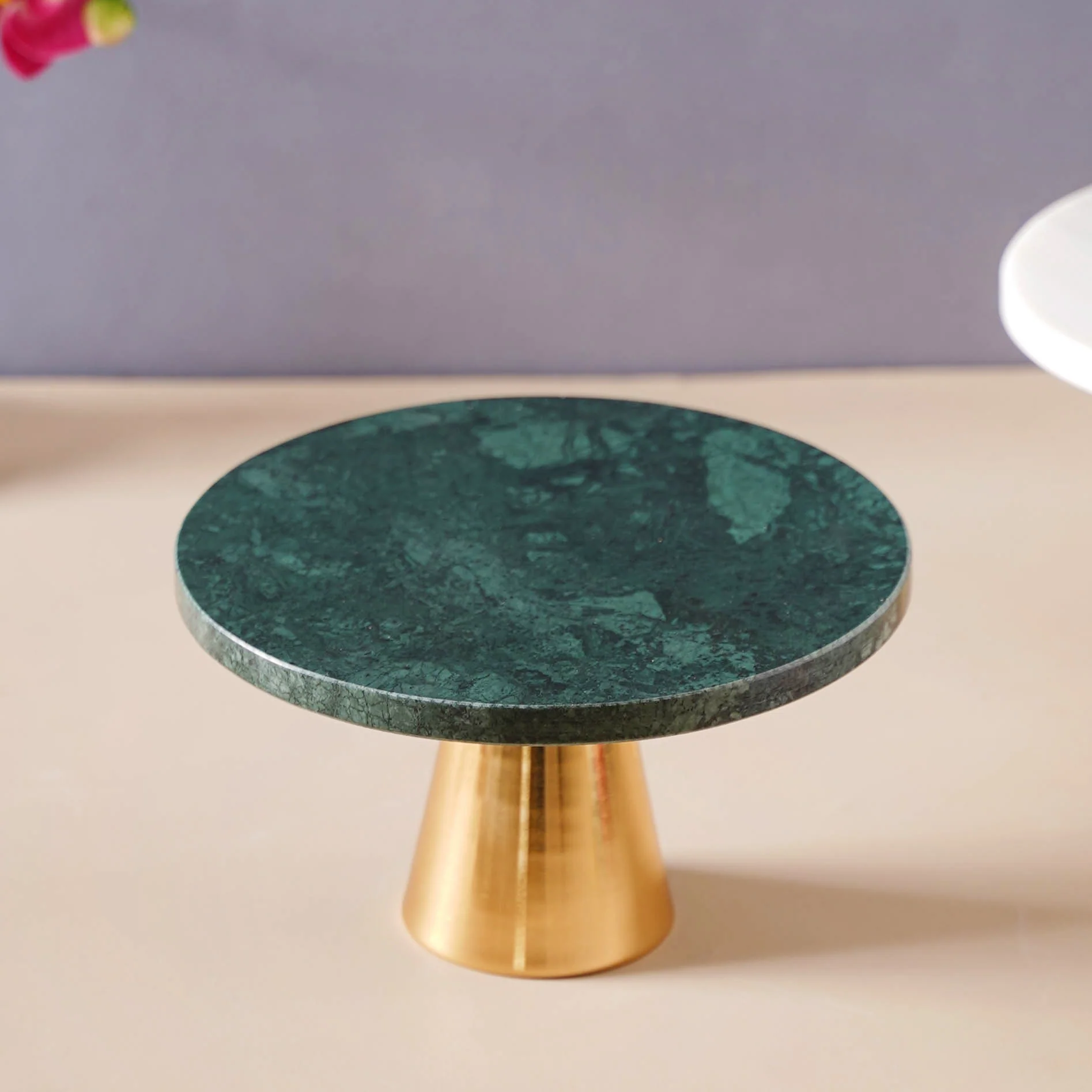 Marble Cake Stand 8 inch - Image 9