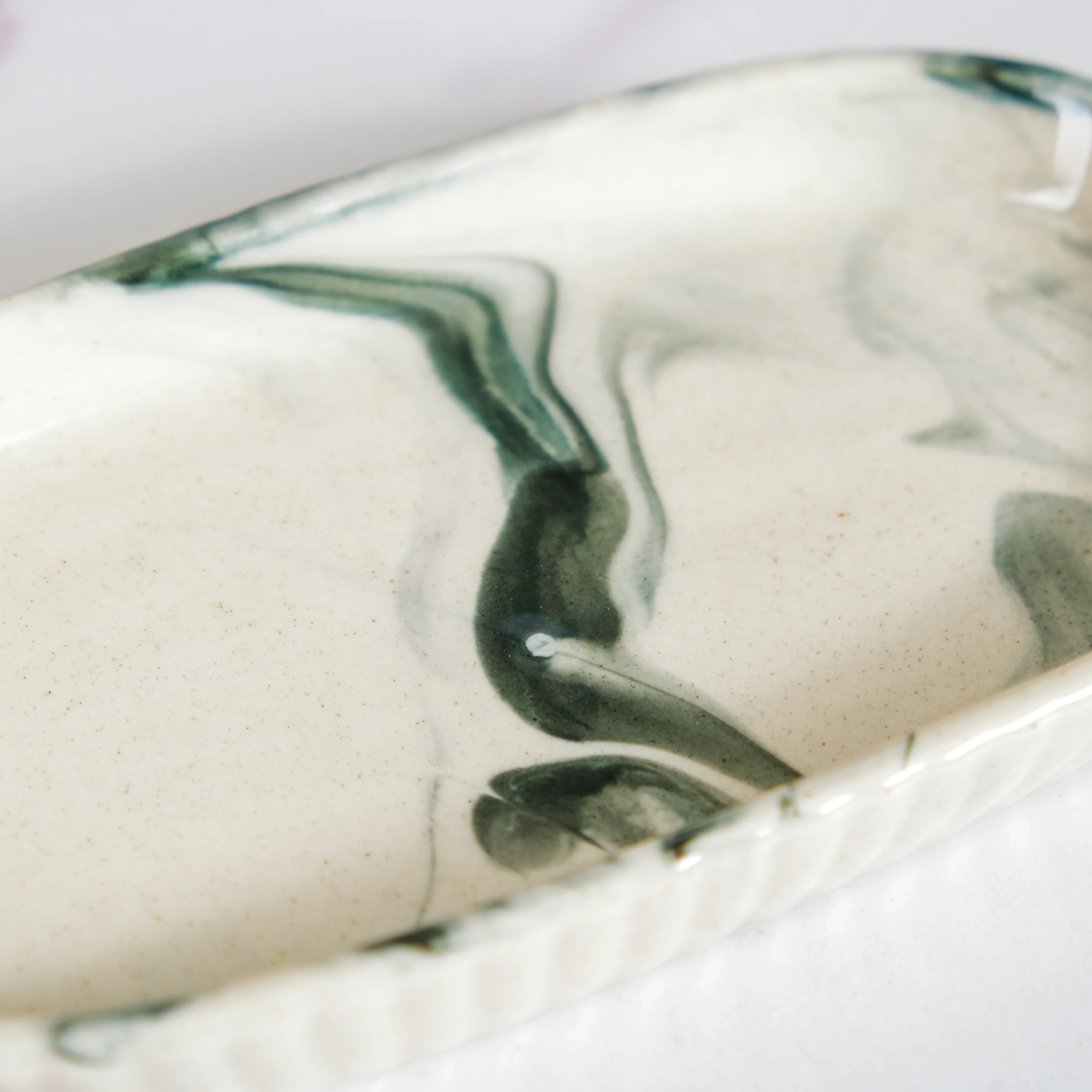 Marble Pattern Ceramic Bath Set Of 3 - Image 12