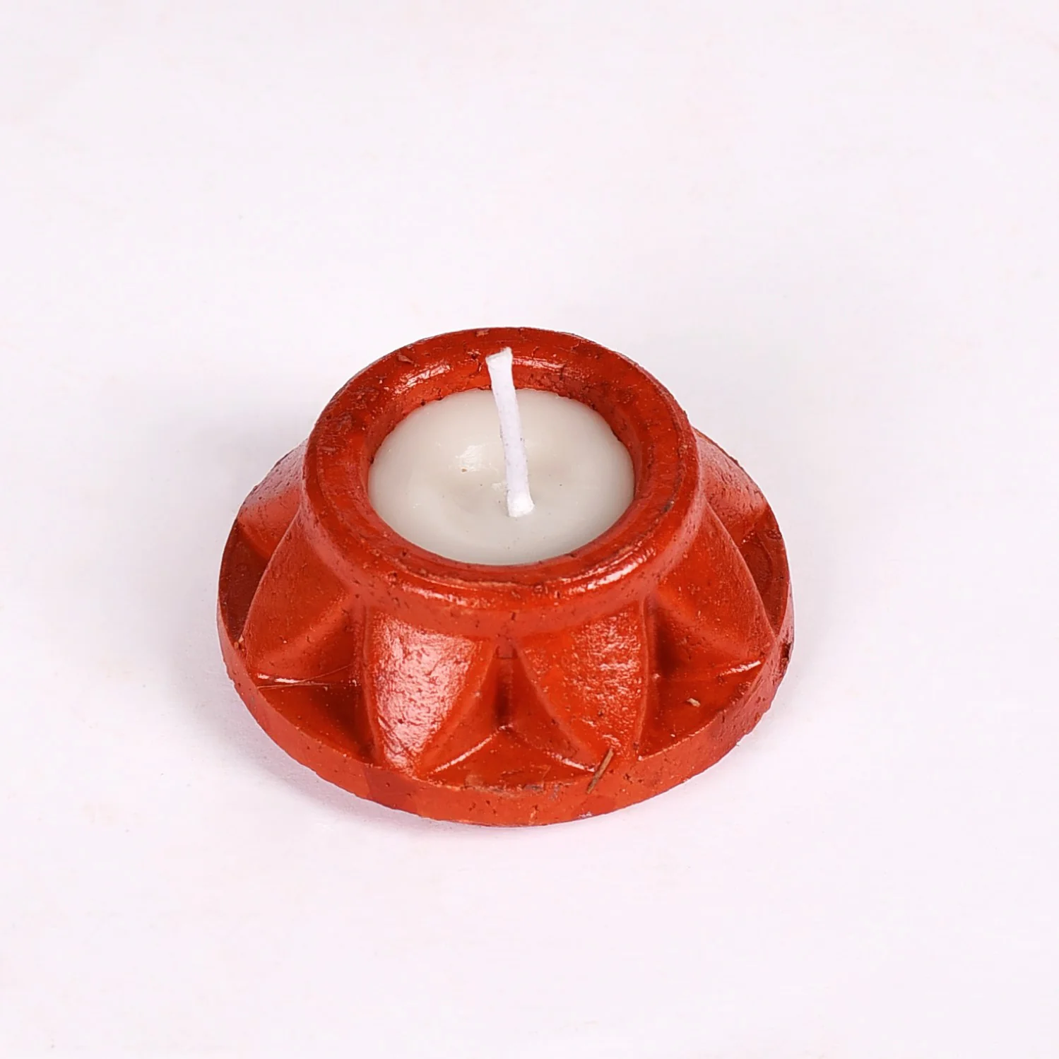 Matki Terracotta Diyas With Wax Set Of 24 - Image 2