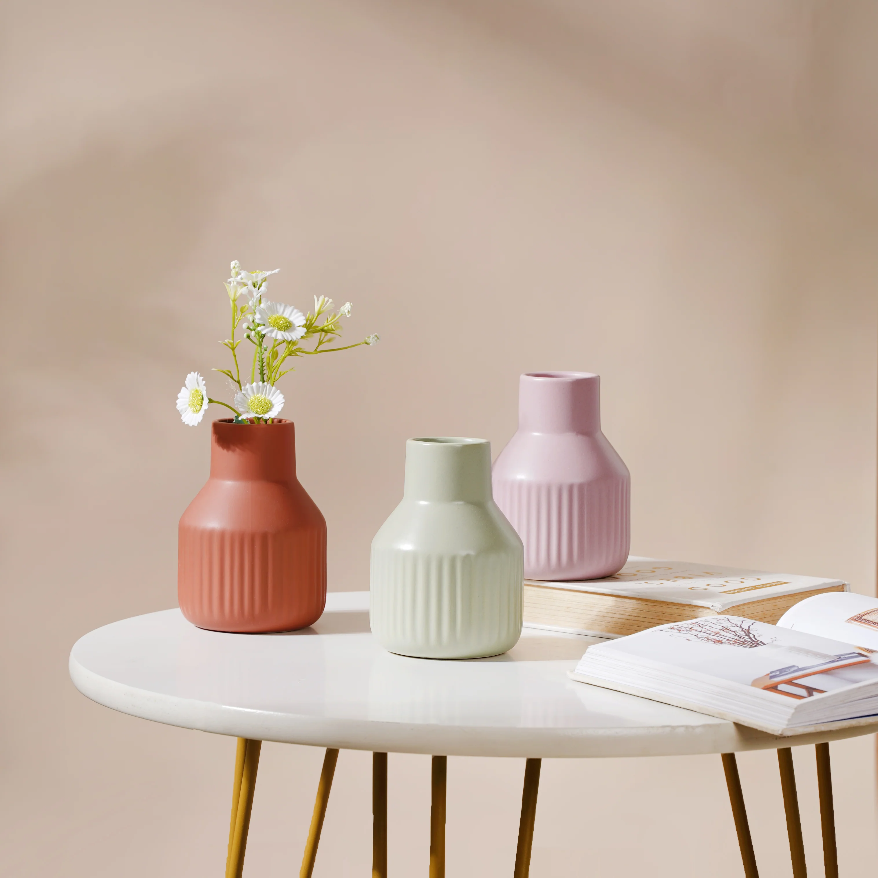 Matte Soft Hued Vase - Image 14