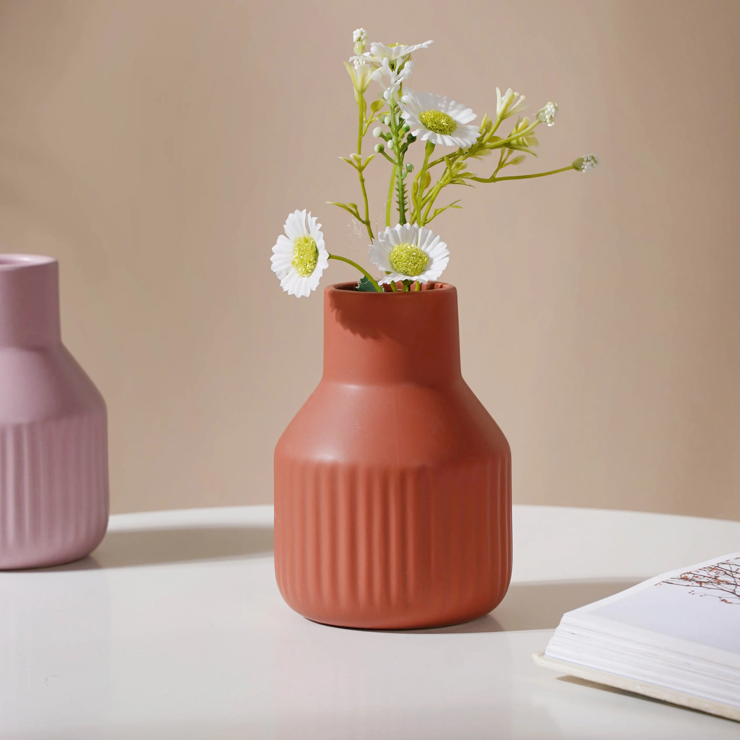 Matte Soft Hued Vase - Image 6