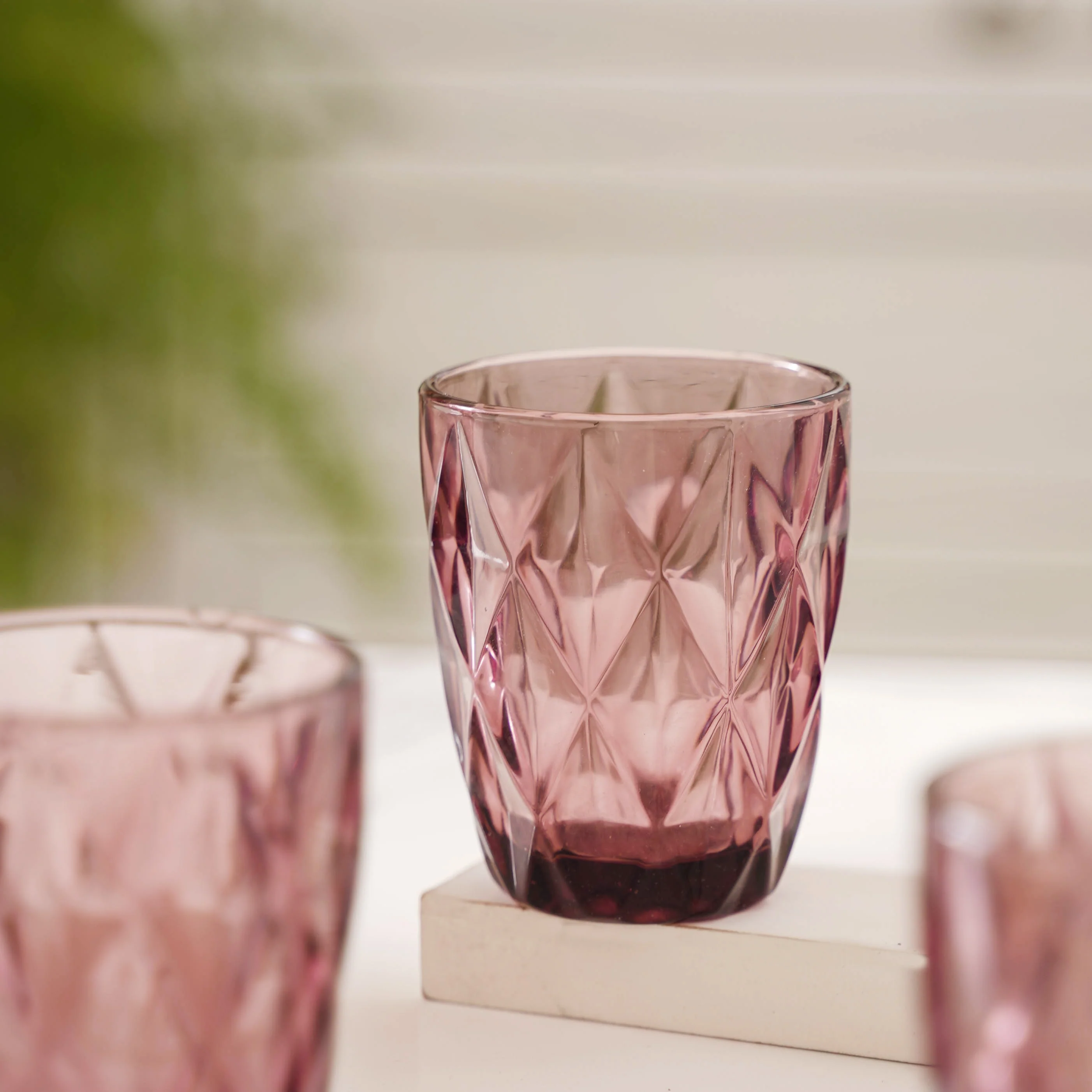 Mauve Orchid Juice Glass Set of 4 - Image 3