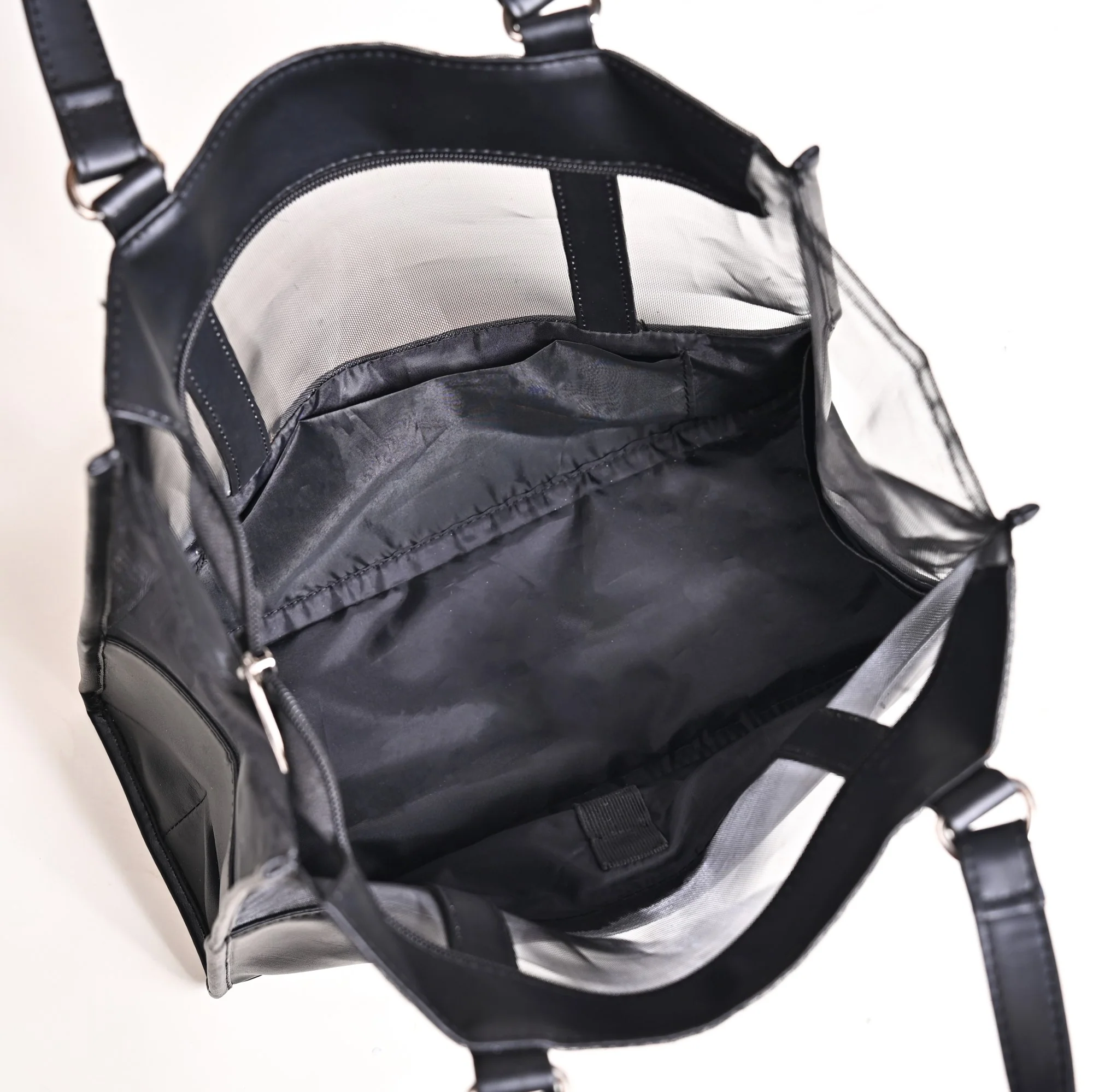 Mesh Lunch Bag Black - Image 10