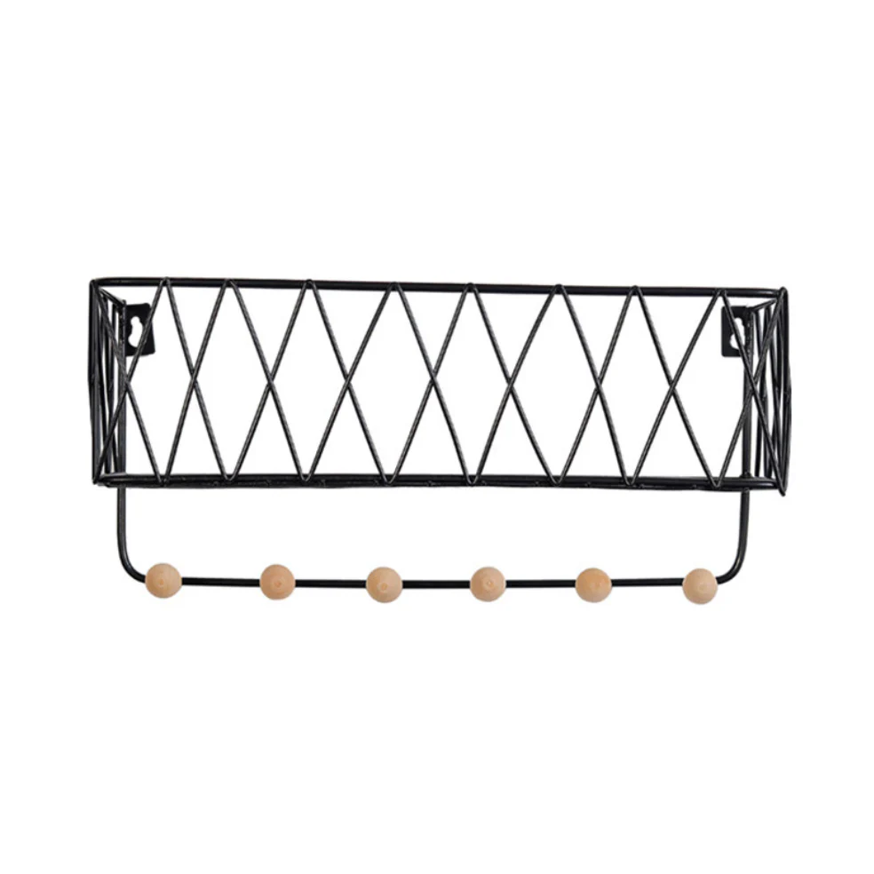 Metal Wall Shelf Rack - Image 13