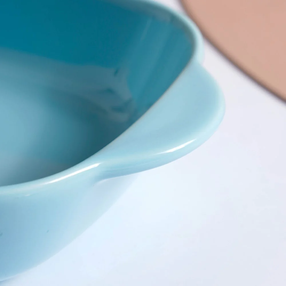 Microwave Oven Baking Dish Light Blue 8.5 Inch - Image 7