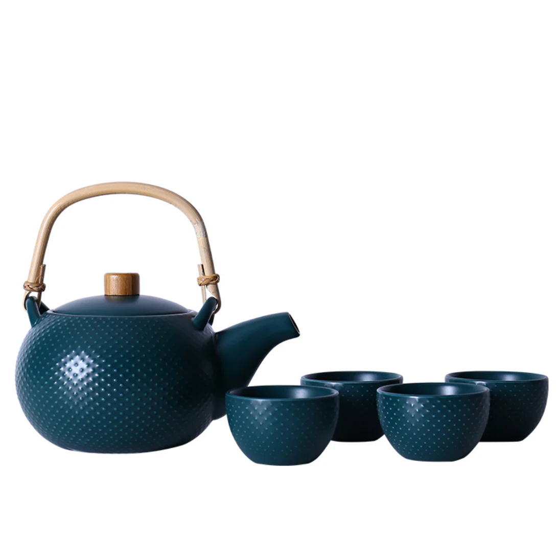 Midnight Green Tea set - Image 6