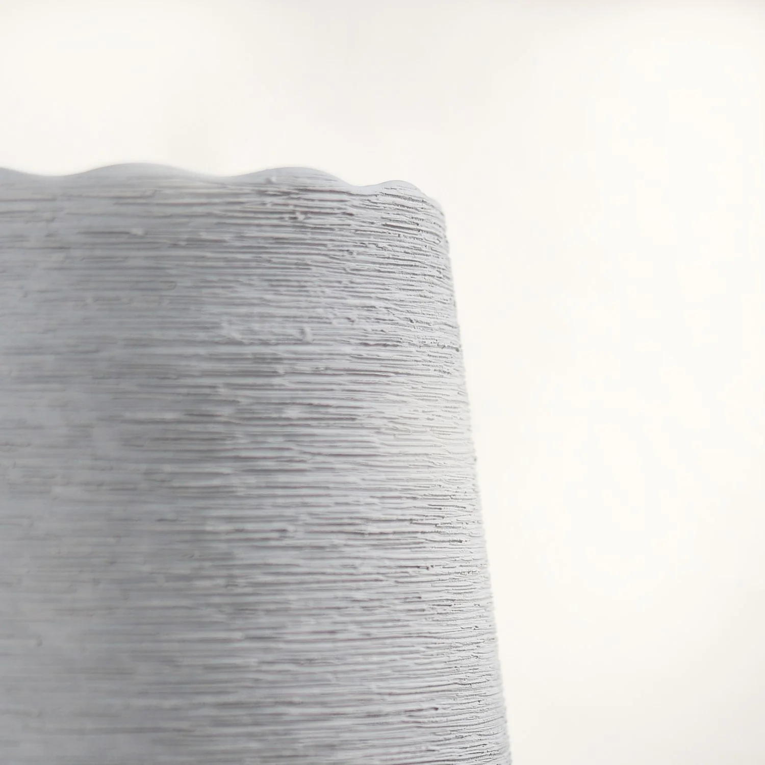 Minimalistic Textured Ceramic Vase - Image 7