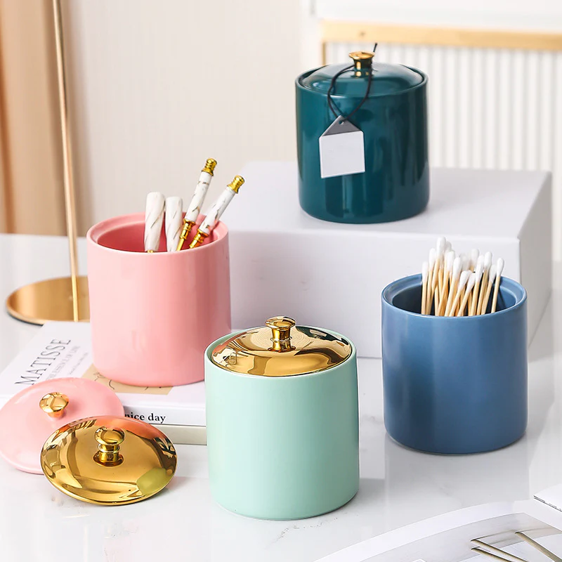 Mint Ceramic Container - Image 4