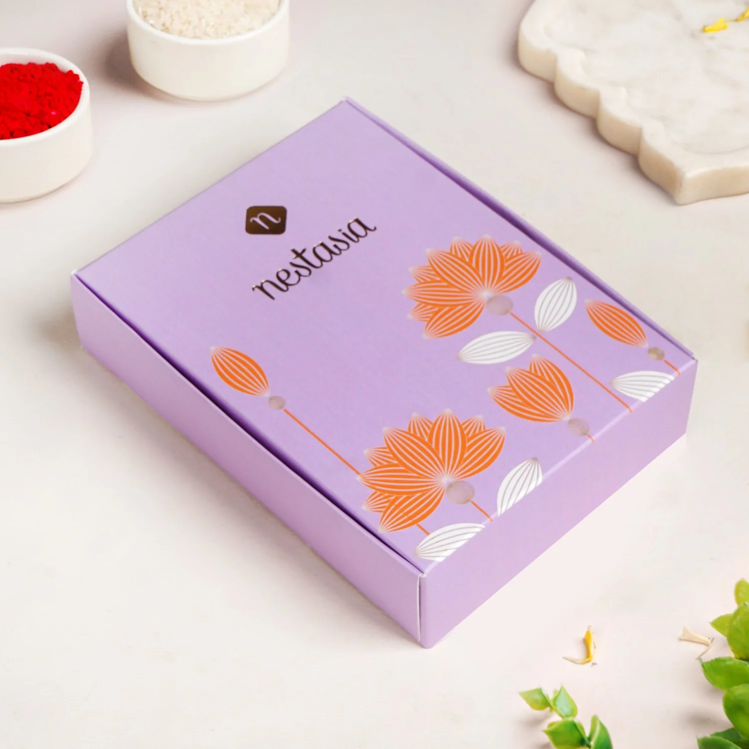 Mint Songbird Rakhi Lumba Gift Set - Image 8