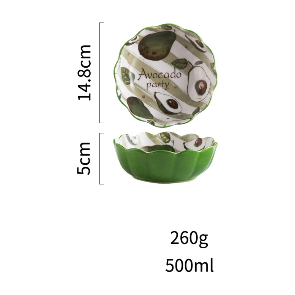 Modern Ceramic Fruit Bowls 500 ml - Image 11