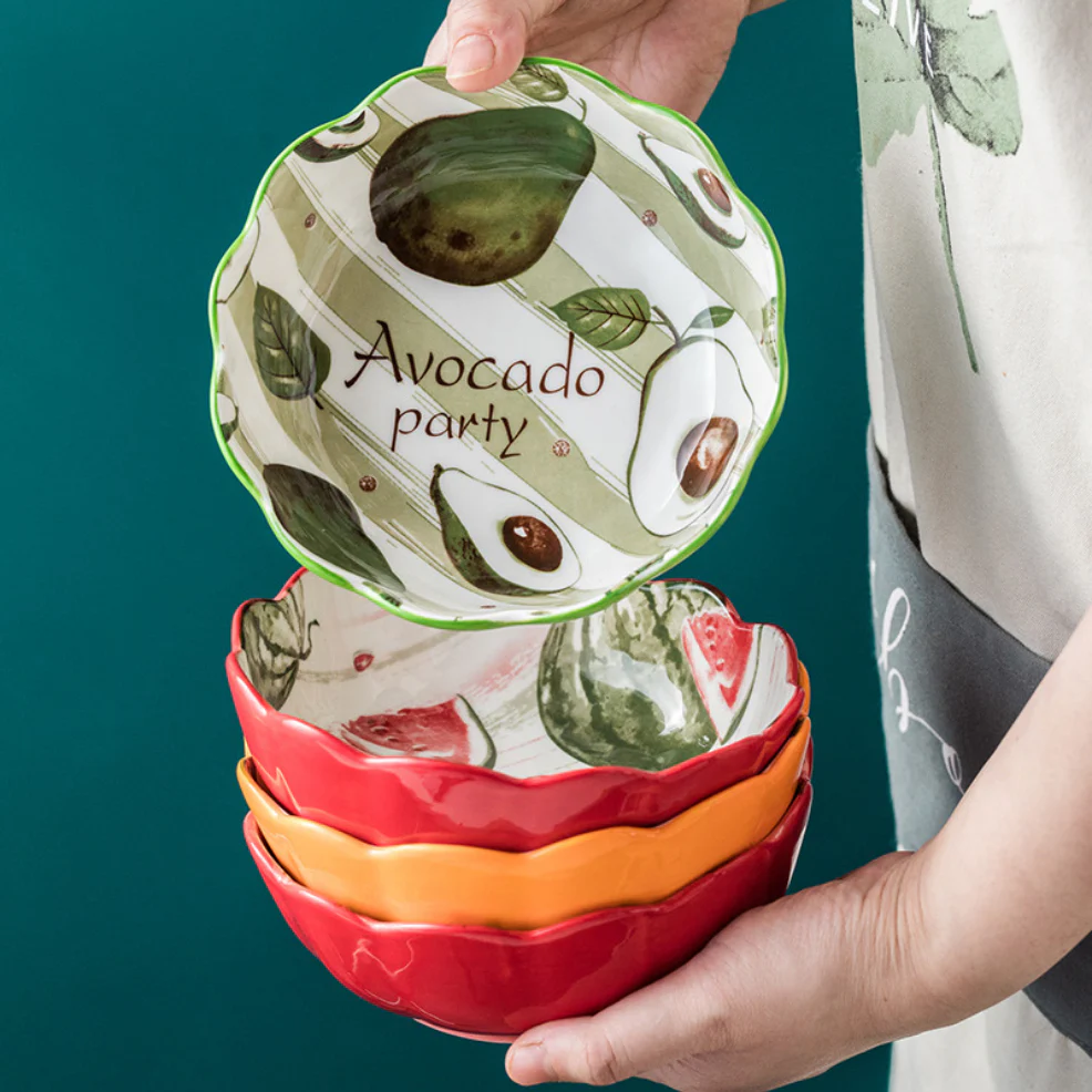 Modern Ceramic Fruit Bowls 500 ml - Image 3