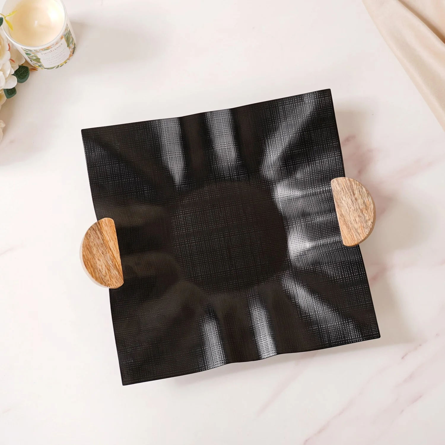Modern Fusion Decorative Tray 12x11 Inch - Image 7