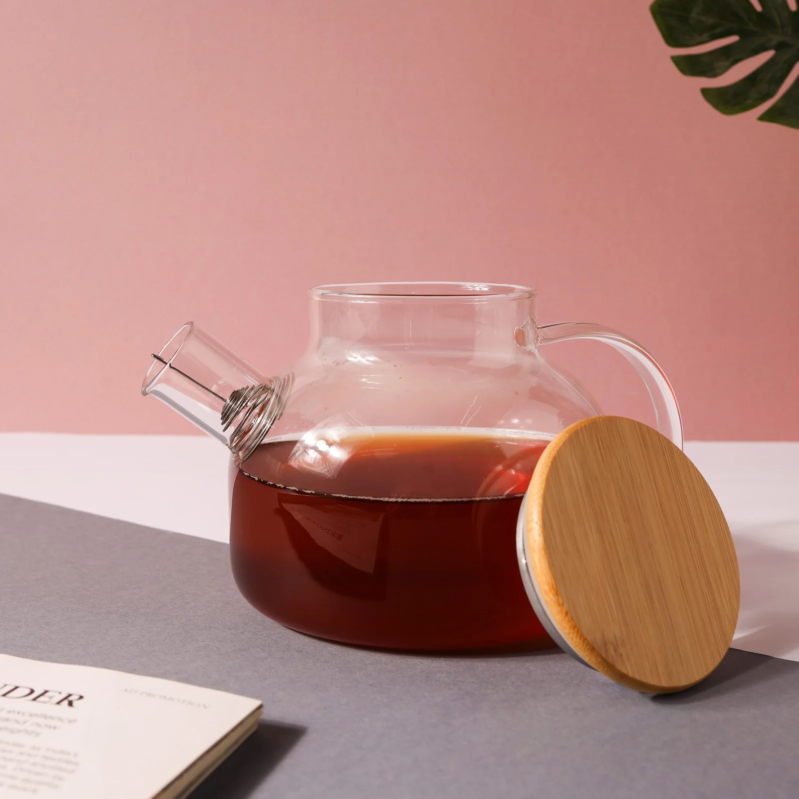 Modern Glass Teapot - Image 2