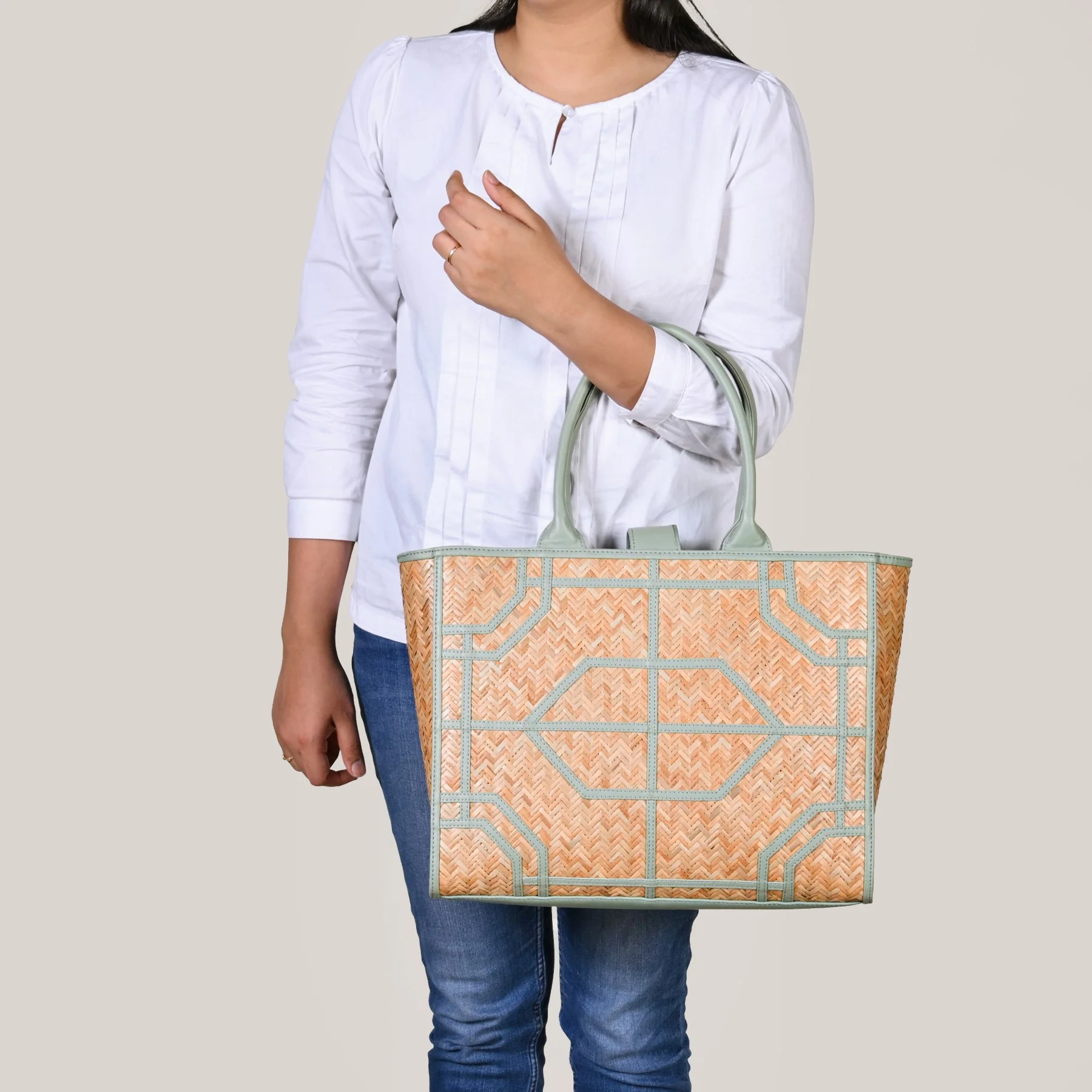 Modern Mint BreezeBag Eco Conscious Tote - Image 2