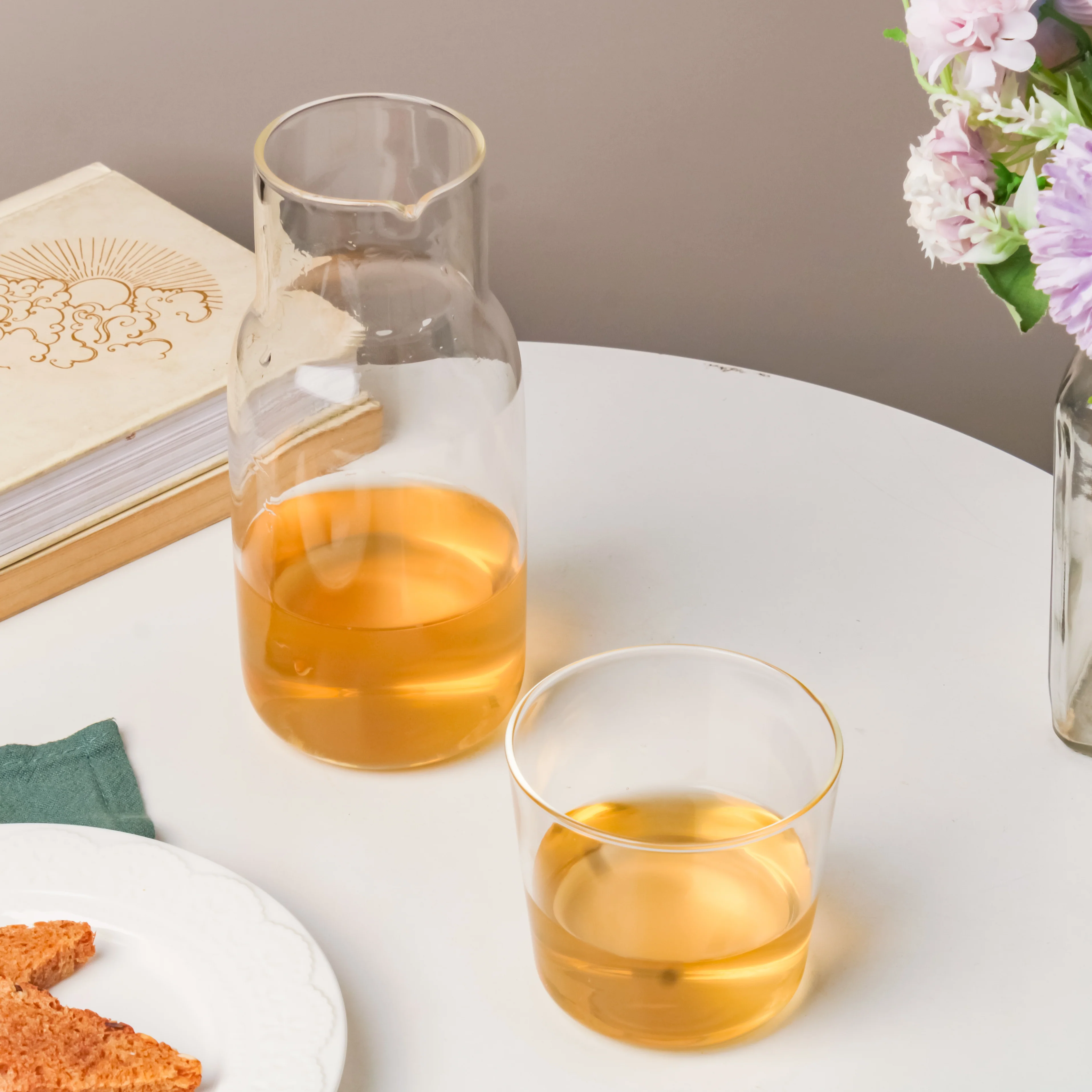 Modern Tea Jug And Cup Set - Image 3