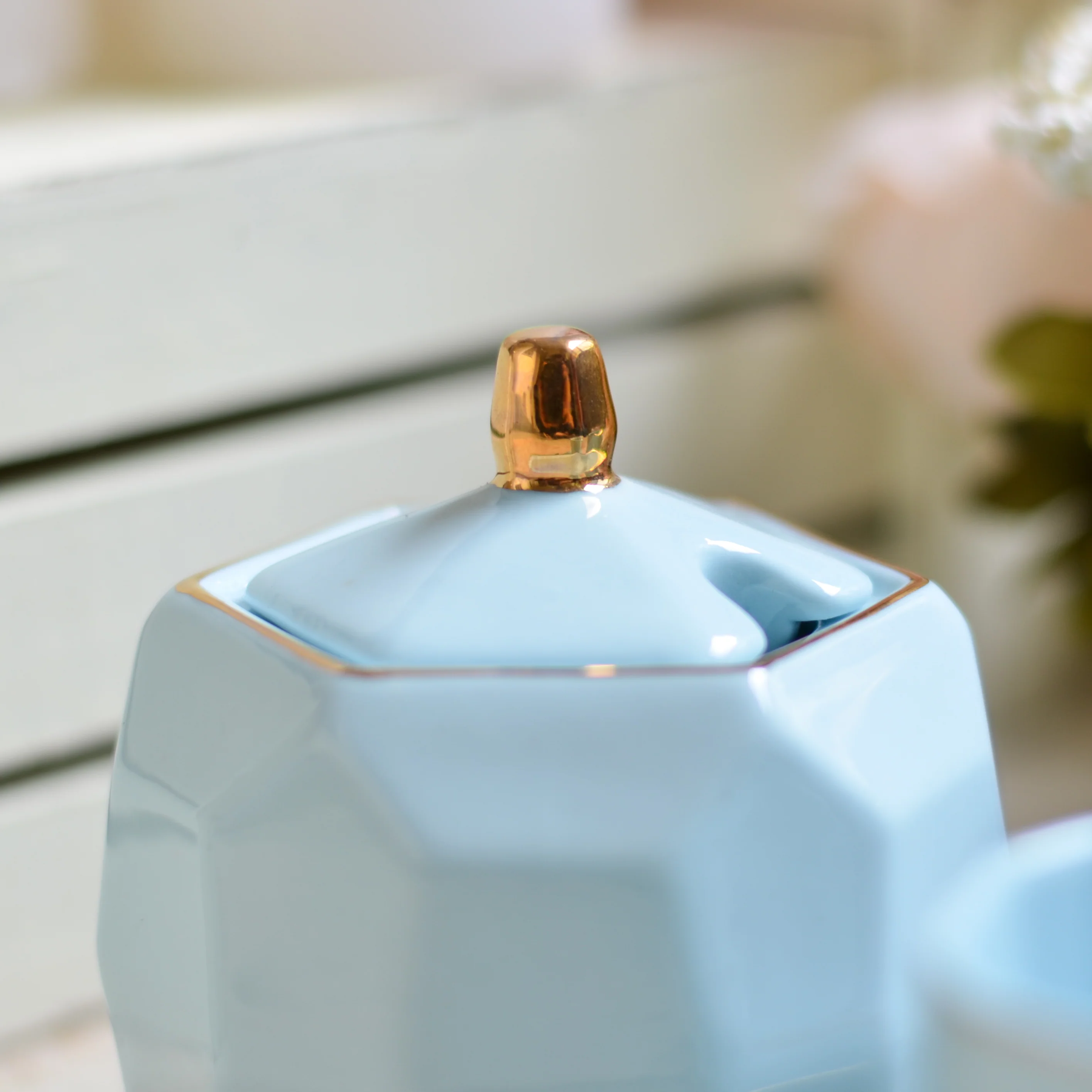 Modern Tea Set Blue - Image 9
