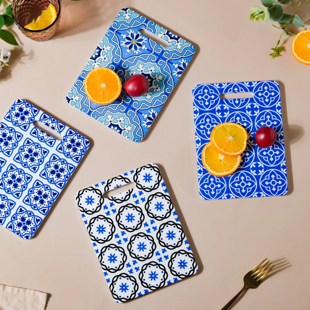 Moroccan Art Rectangle Trivet Blue 7 Inch - Image 8
