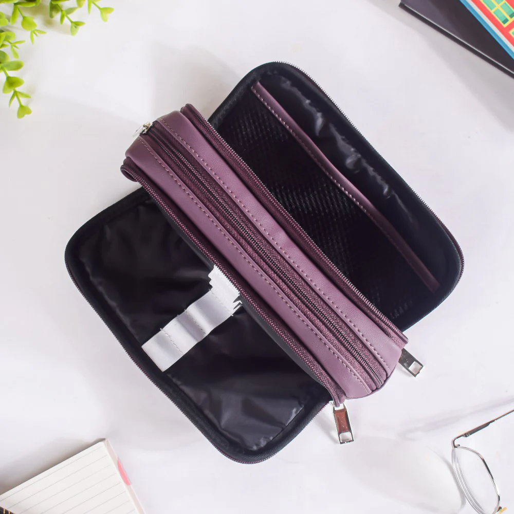 Multipurpose Pen Case Purple - Image 5
