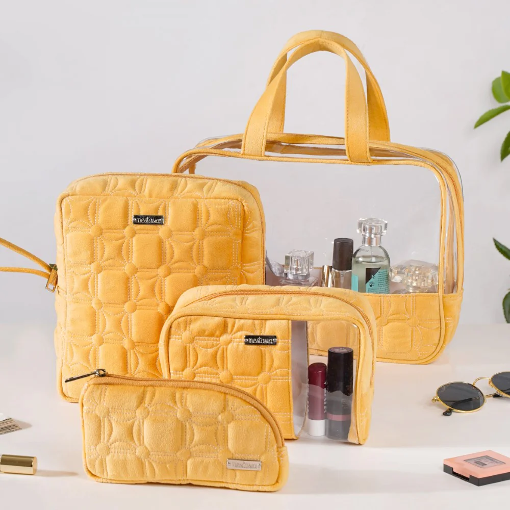 Multipurpose Travel Kit Set Of 4 Yellow - Image 8