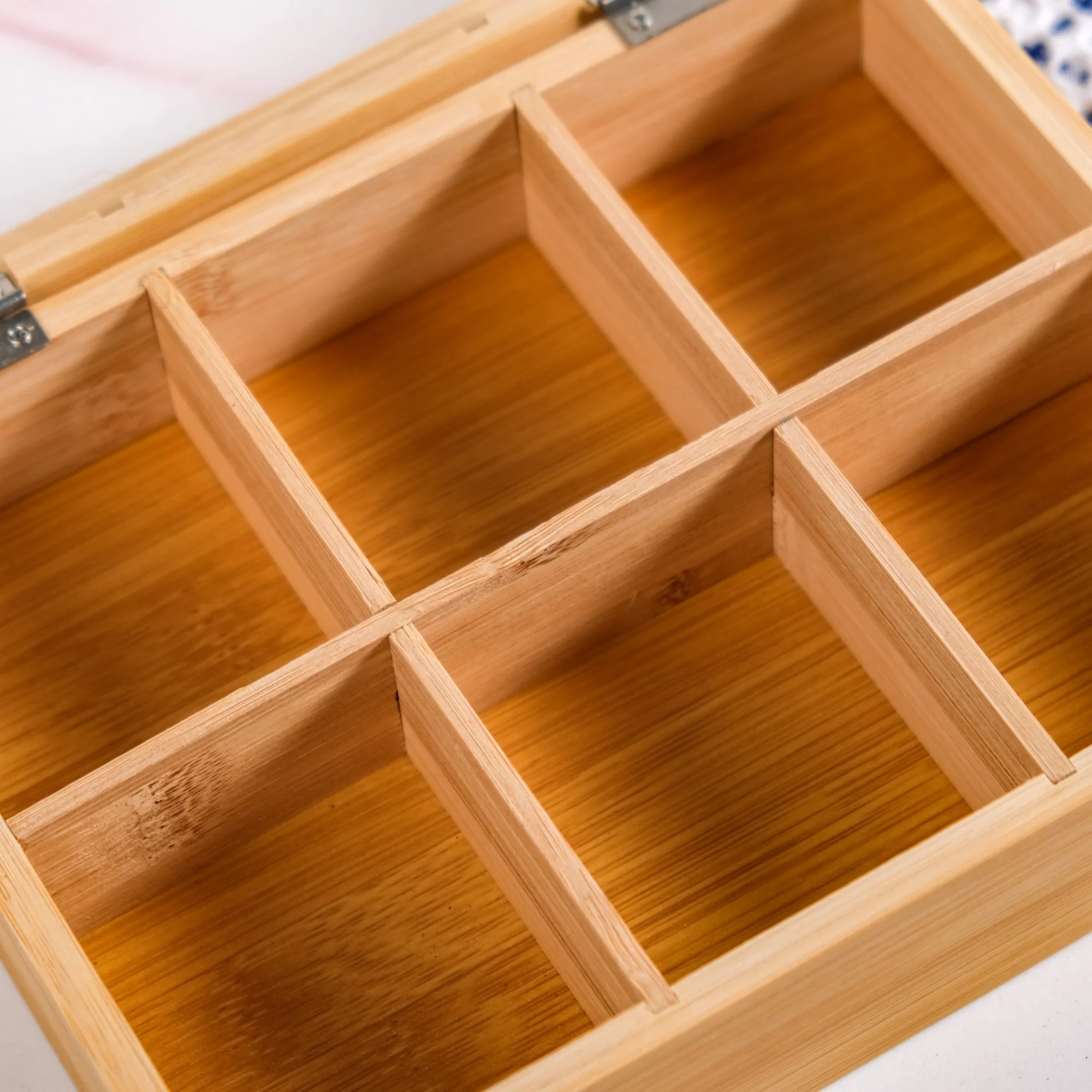 Multipurpose Wooden Storage Box With Compartments 21x16cm - Image 7