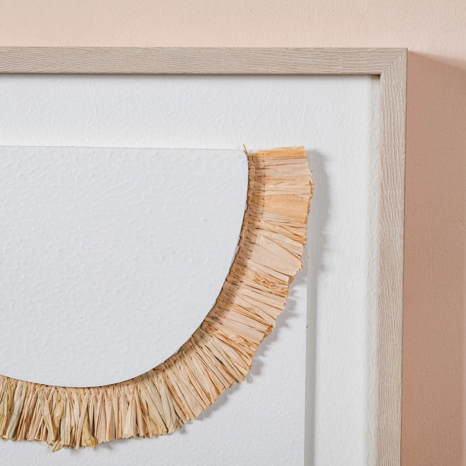 Natural Bohemian Straw Wall Art Decor 20x16 Inch - Image 5