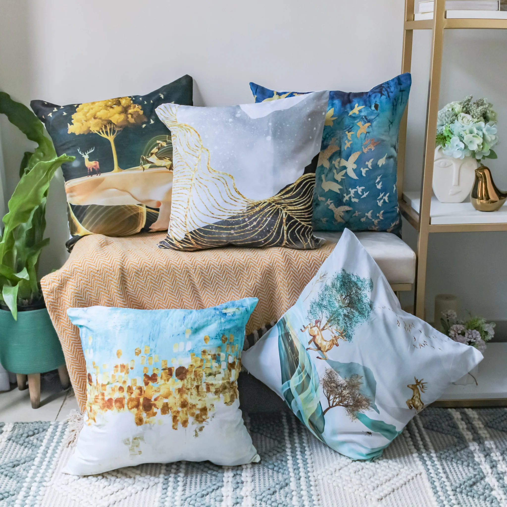 Natural Linen Cushion Cover - Image 5