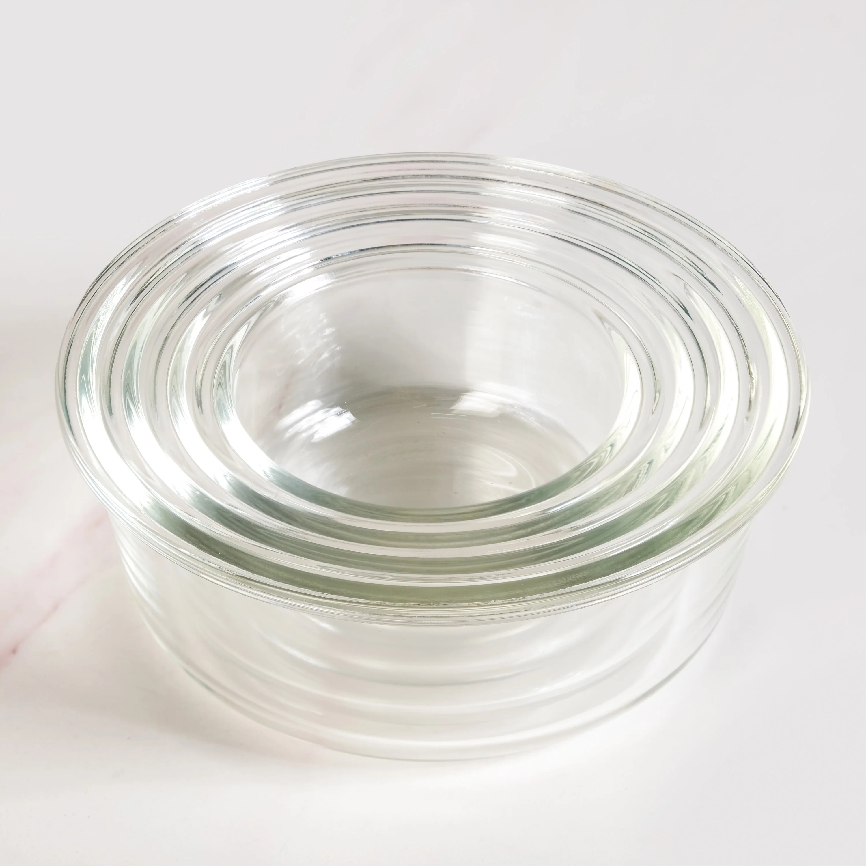 Nestro Pro Clip Lock Box Set Of 4 Round Beige 215ml 400ml 600ml 950ml - Image 8