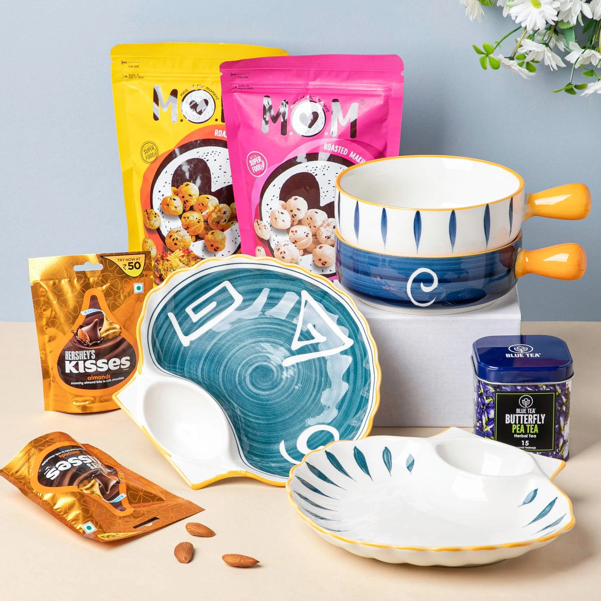 Nitori Bowl And Plate Festive Hamper Set Of 9 - Image 2