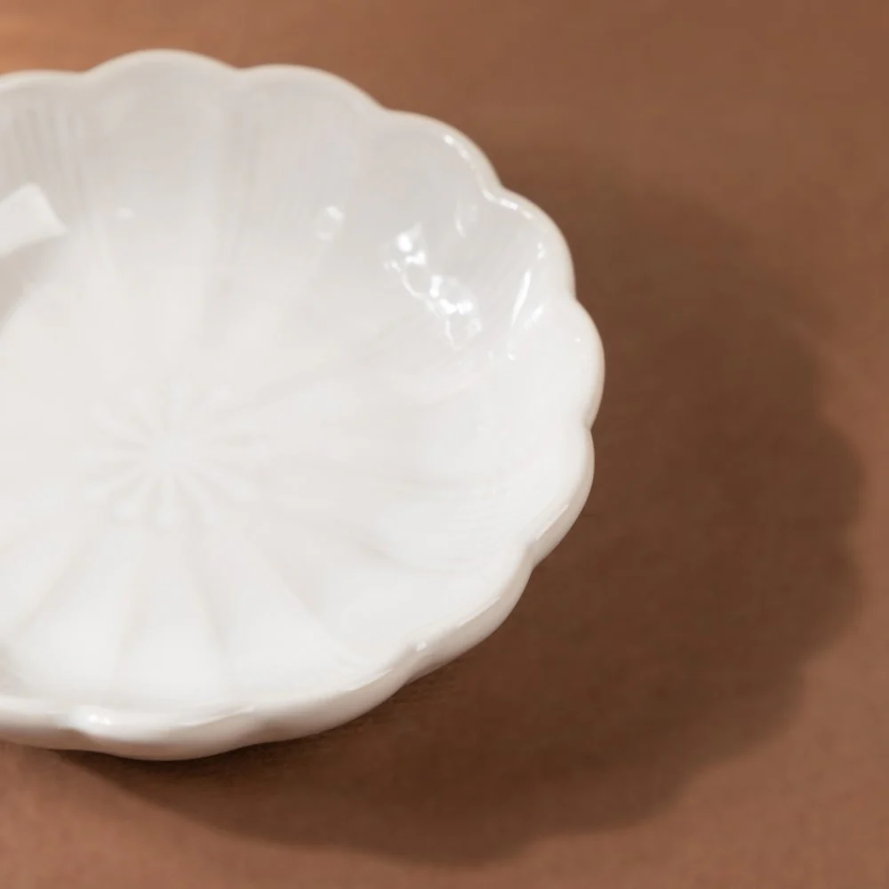 Ocean White Dessert Plate - Image 5