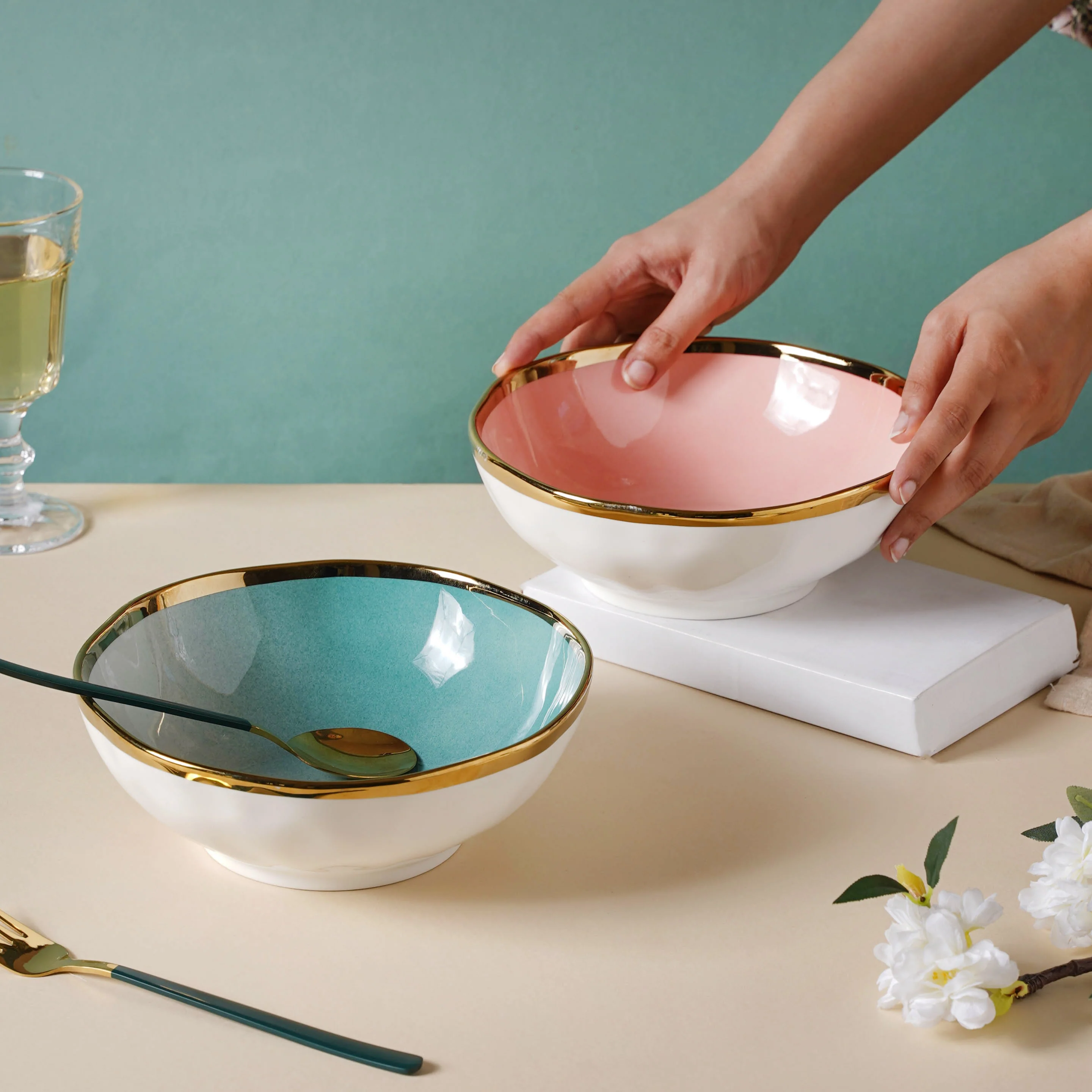 Ombre Popcorn Bowl 900 ml - Image 2