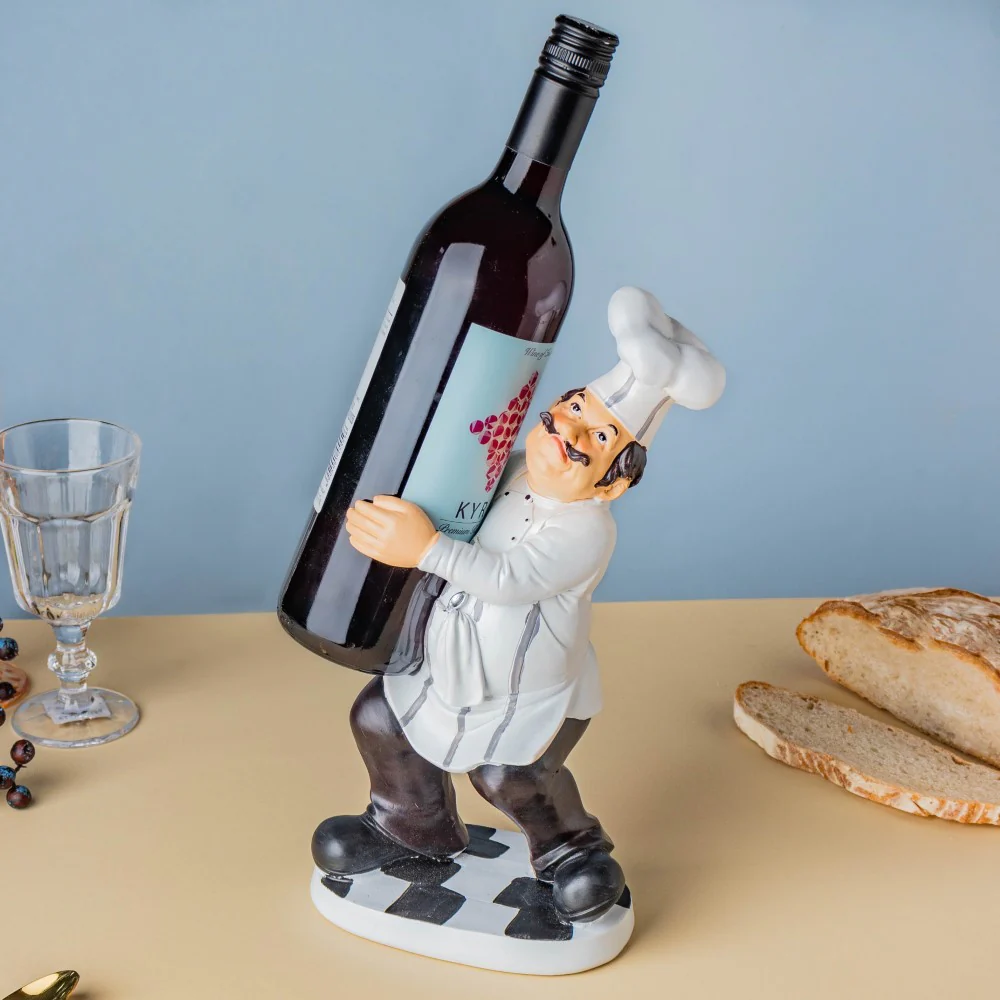Wine Holder Chef Decor - Image 5