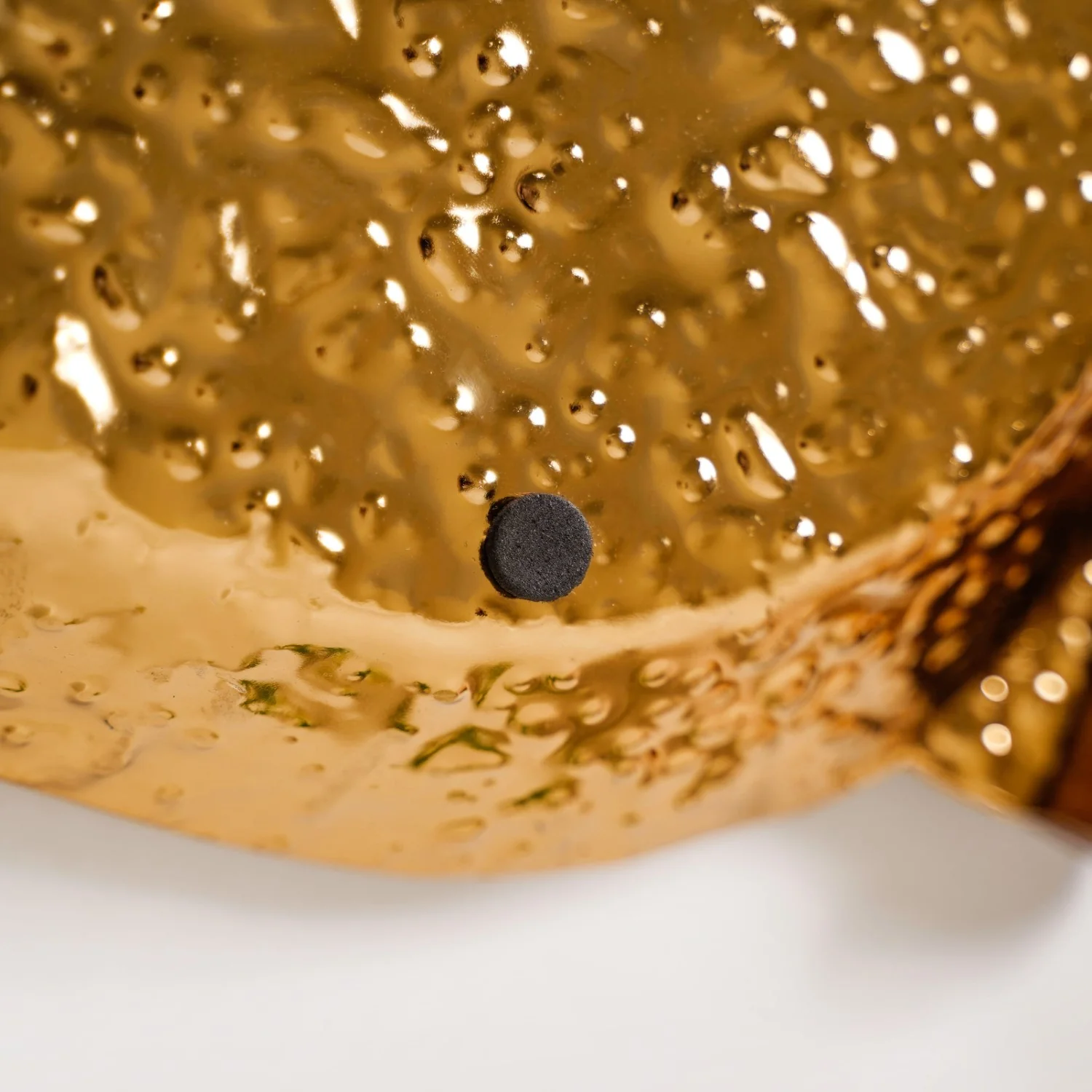 Oval Metal Tray With Wooden Handle Gold 13x8 Inch - Image 10