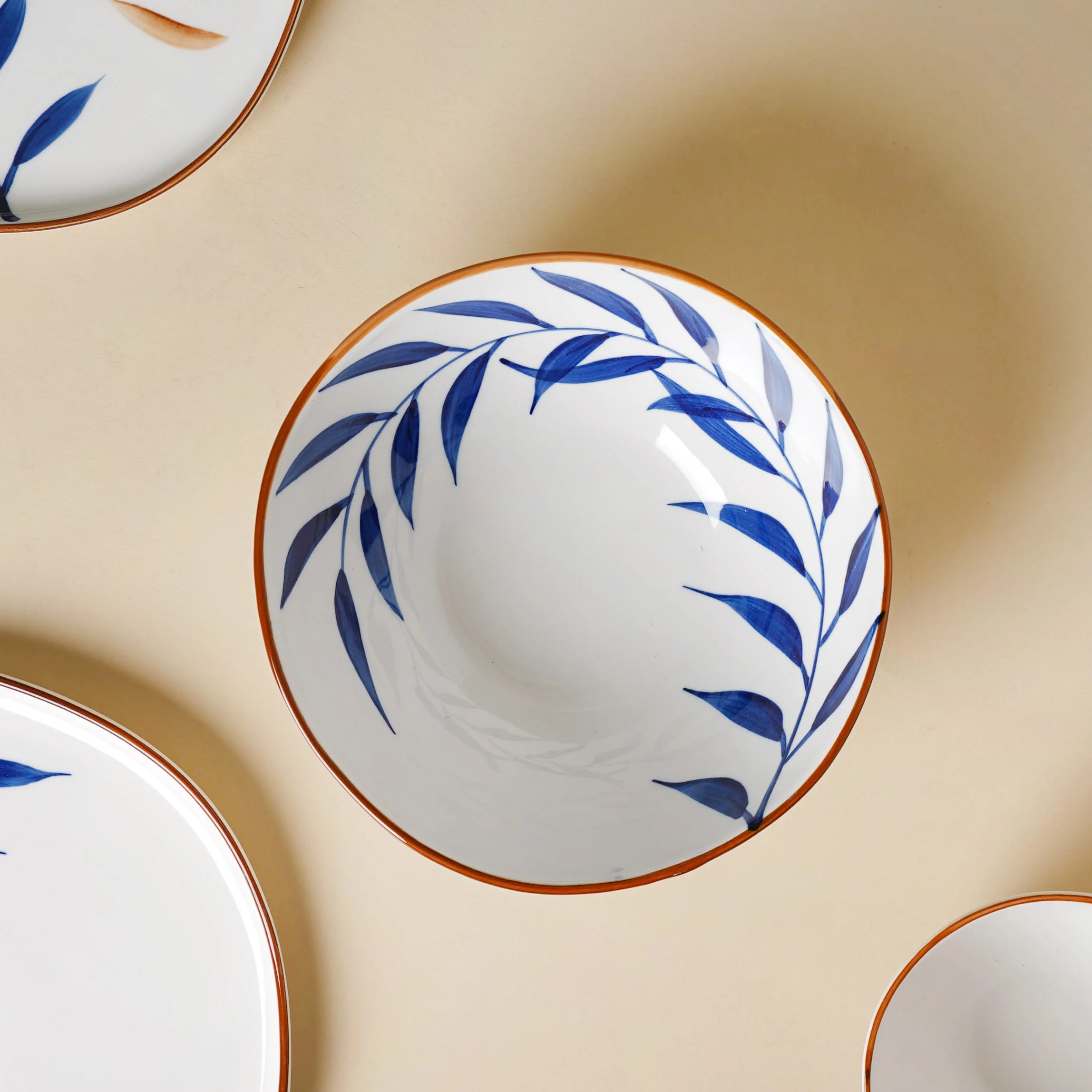 Palm Leaf 27 Piece Dinner Set For 6 - Image 11