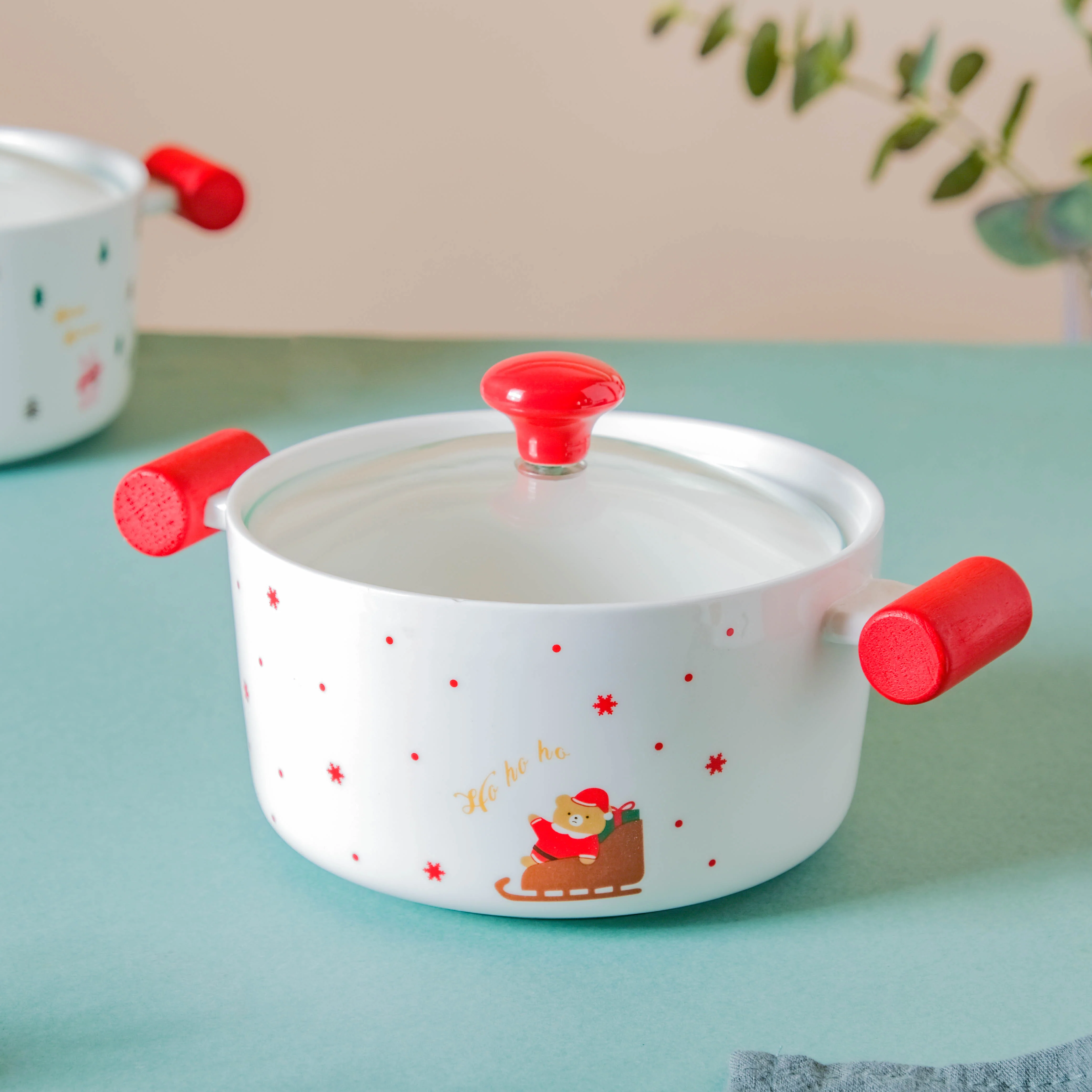 Patterned Bowl With Lid - Image 6